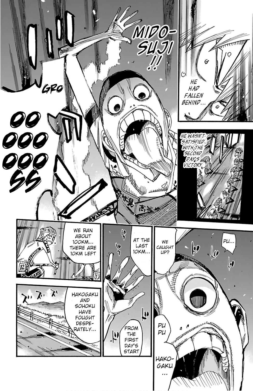 Yowamushi Pedal Chap 485 - Next Chap 486