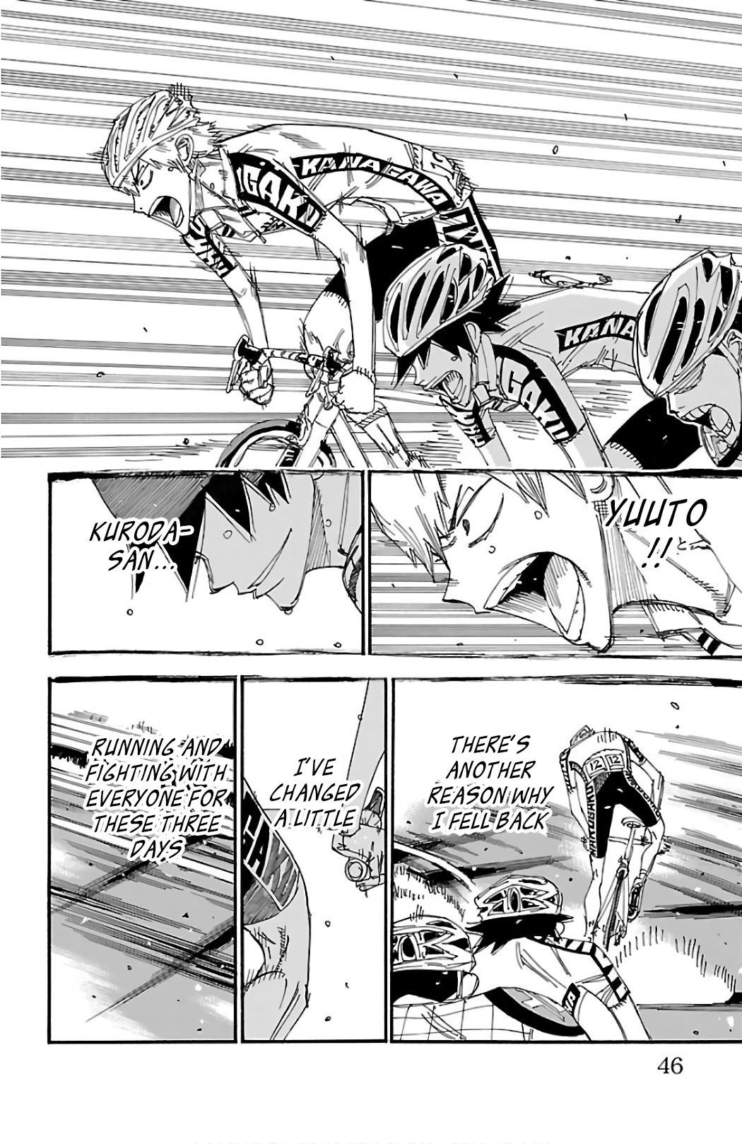 Yowamushi Pedal Chap 486 - Next Chap 487