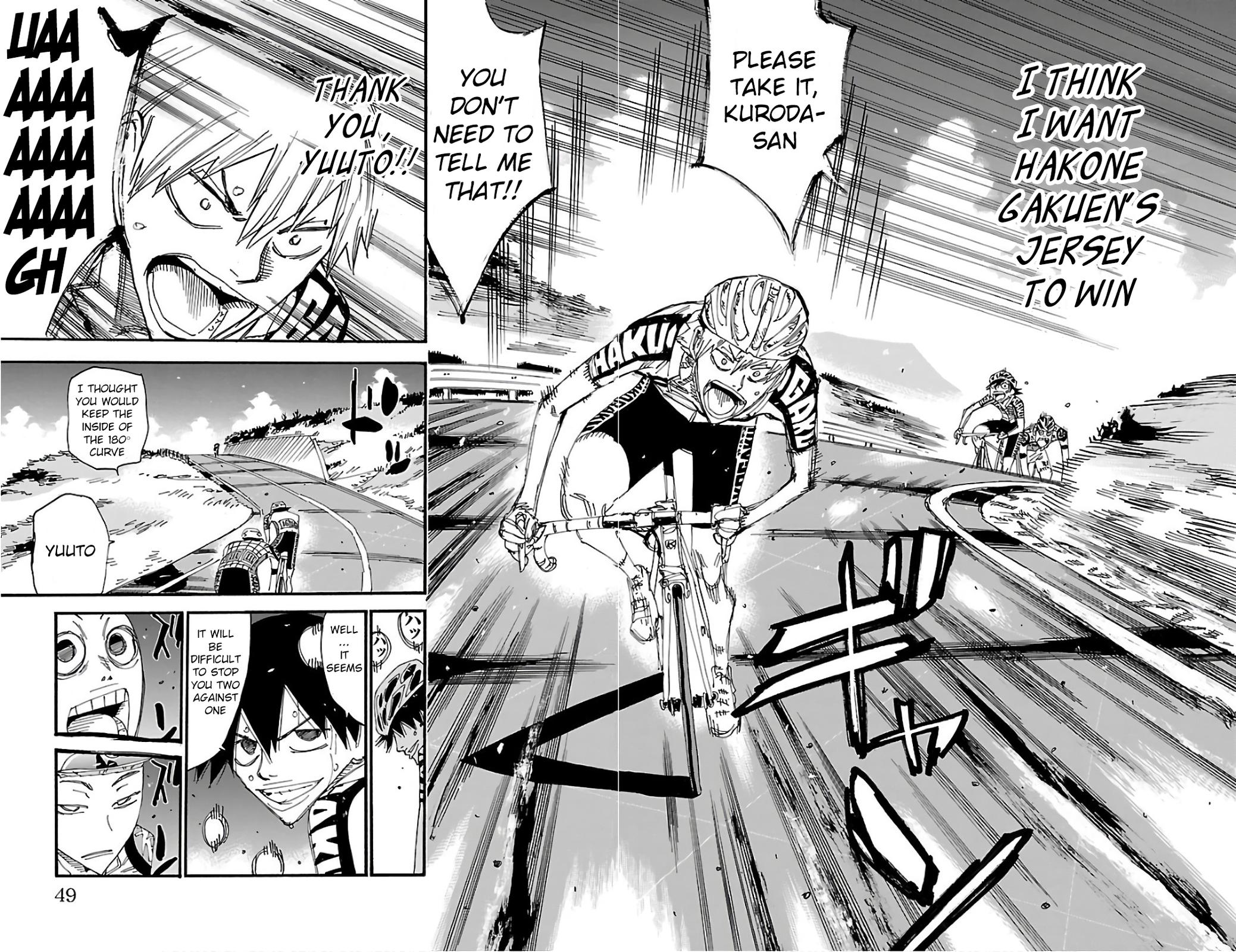 Yowamushi Pedal Chap 486 - Next Chap 487
