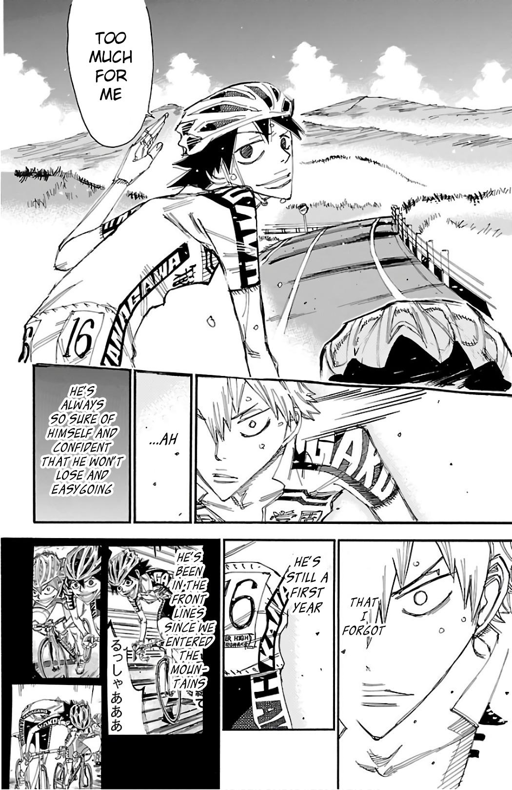 Yowamushi Pedal Chap 486 - Next Chap 487