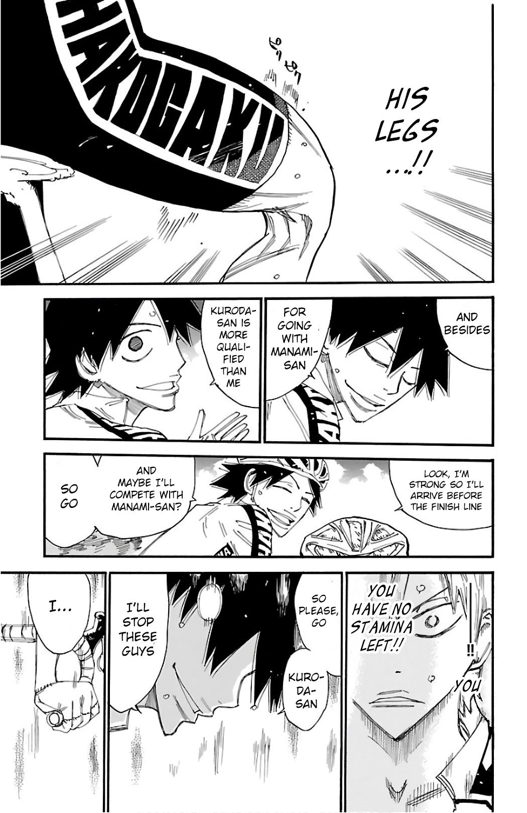 Yowamushi Pedal Chap 486 - Next Chap 487