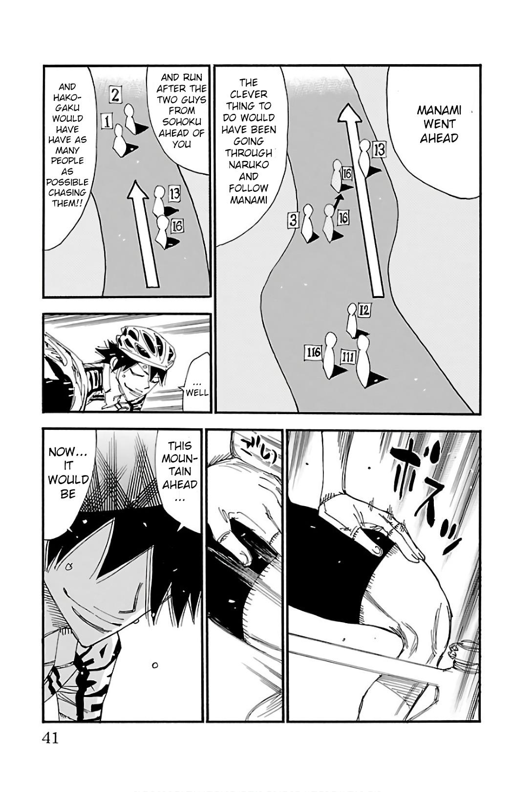 Yowamushi Pedal Chap 486 - Next Chap 487