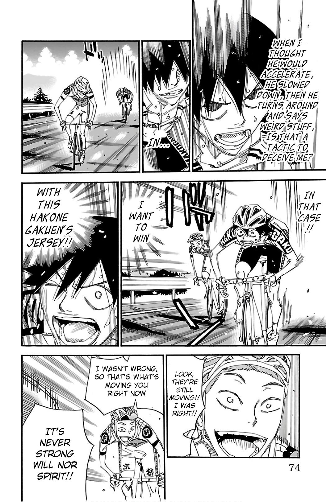 Yowamushi Pedal Chap 488 - Next Chap 489