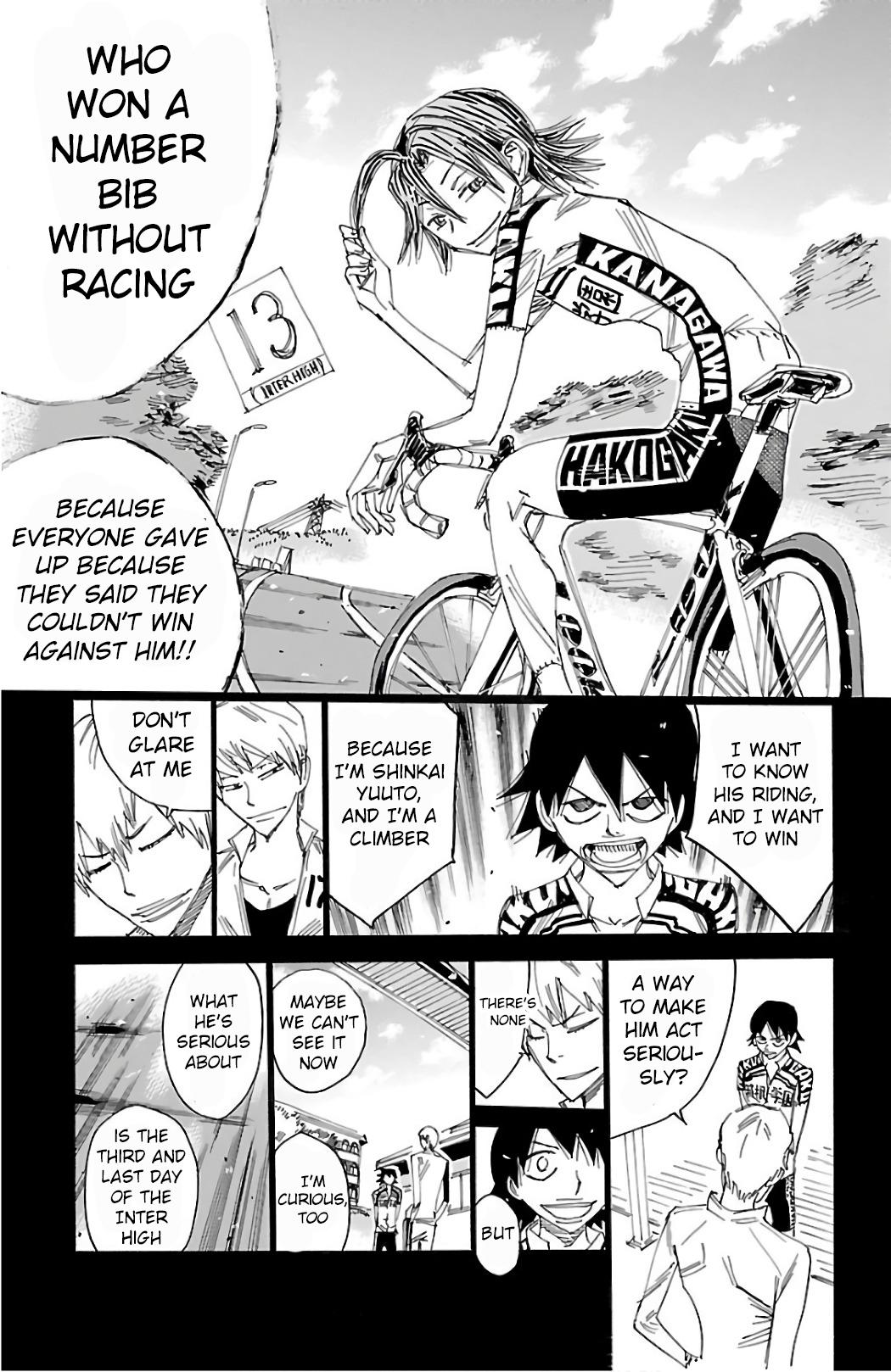 Yowamushi Pedal Chap 488 - Next Chap 489