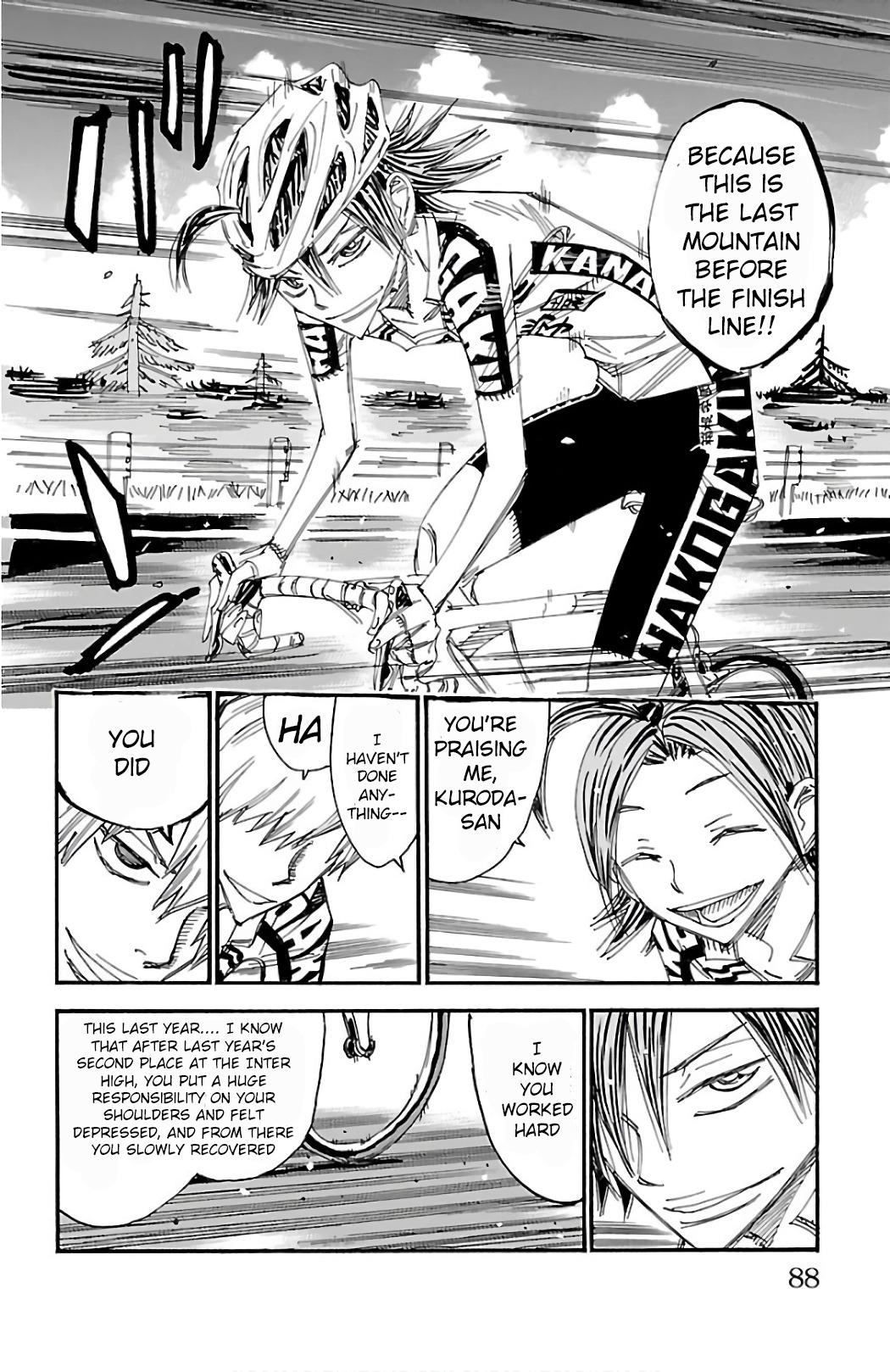 Yowamushi Pedal Chap 488 - Next Chap 489