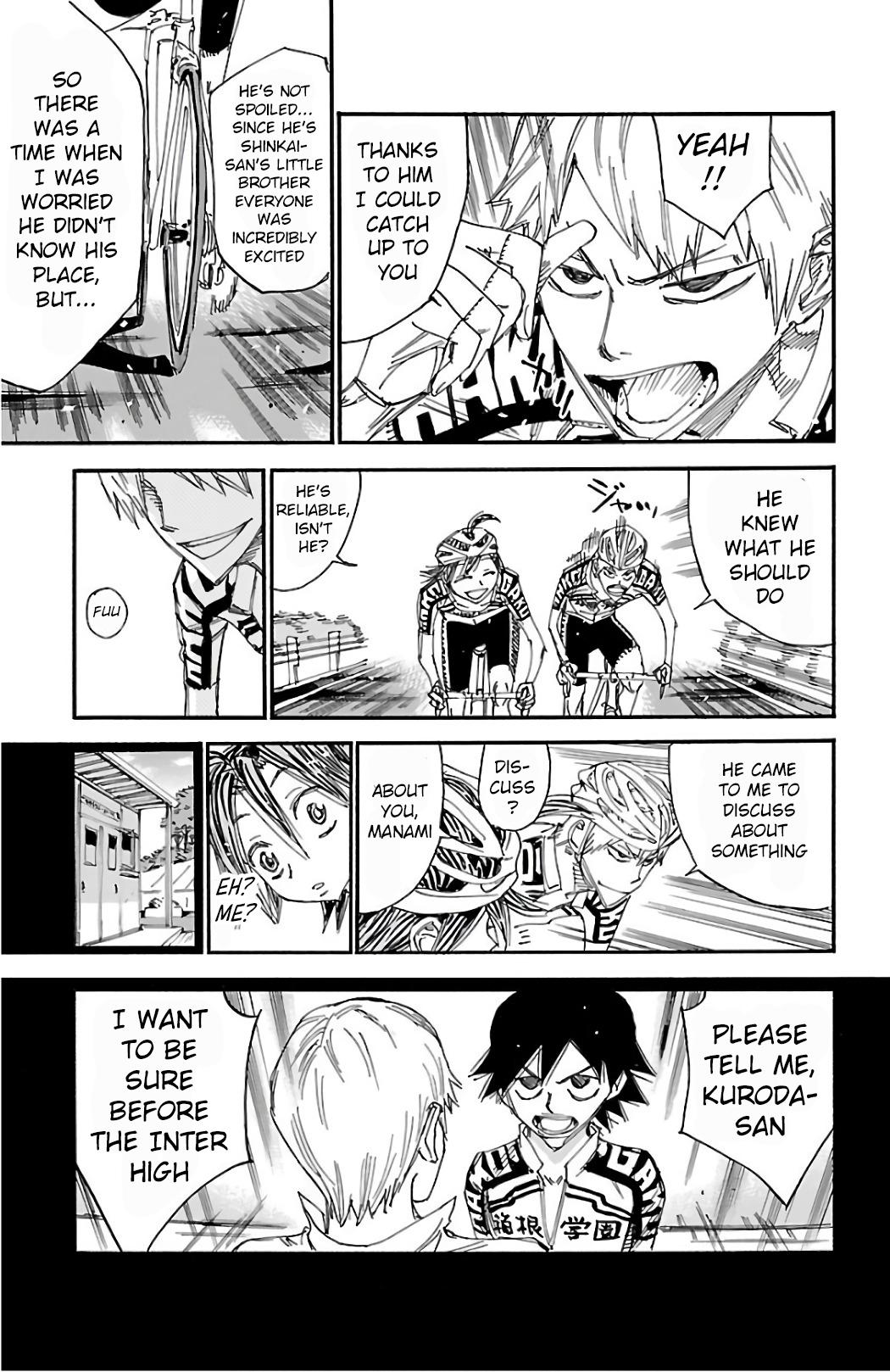 Yowamushi Pedal Chap 488 - Next Chap 489