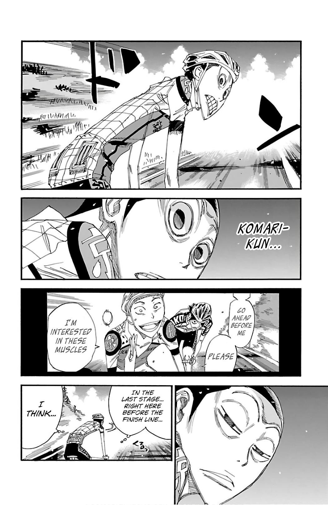 Yowamushi Pedal Chap 488 - Next Chap 489