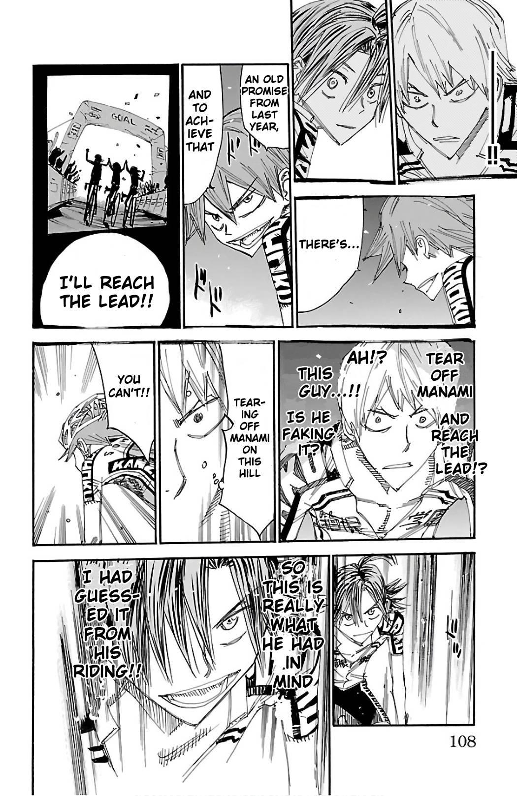 Yowamushi Pedal Chap 489 - Next Chap 490