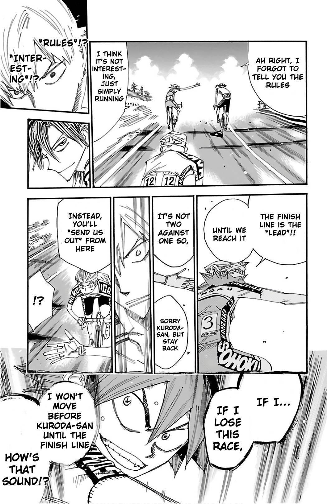Yowamushi Pedal Chap 489 - Next Chap 490