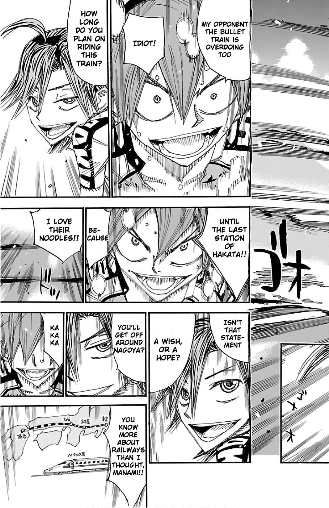 Yowamushi Pedal Chap 489 - Next Chap 490