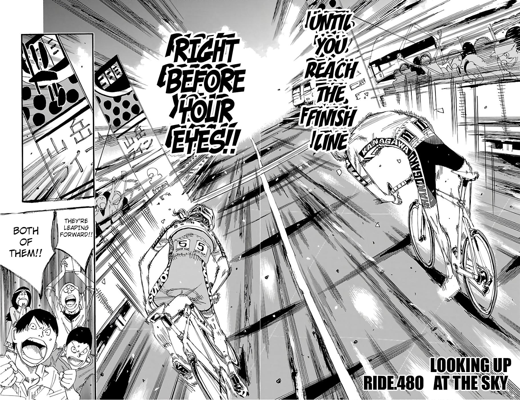 Yowamushi Pedal Chap 480 - Next Chap 481