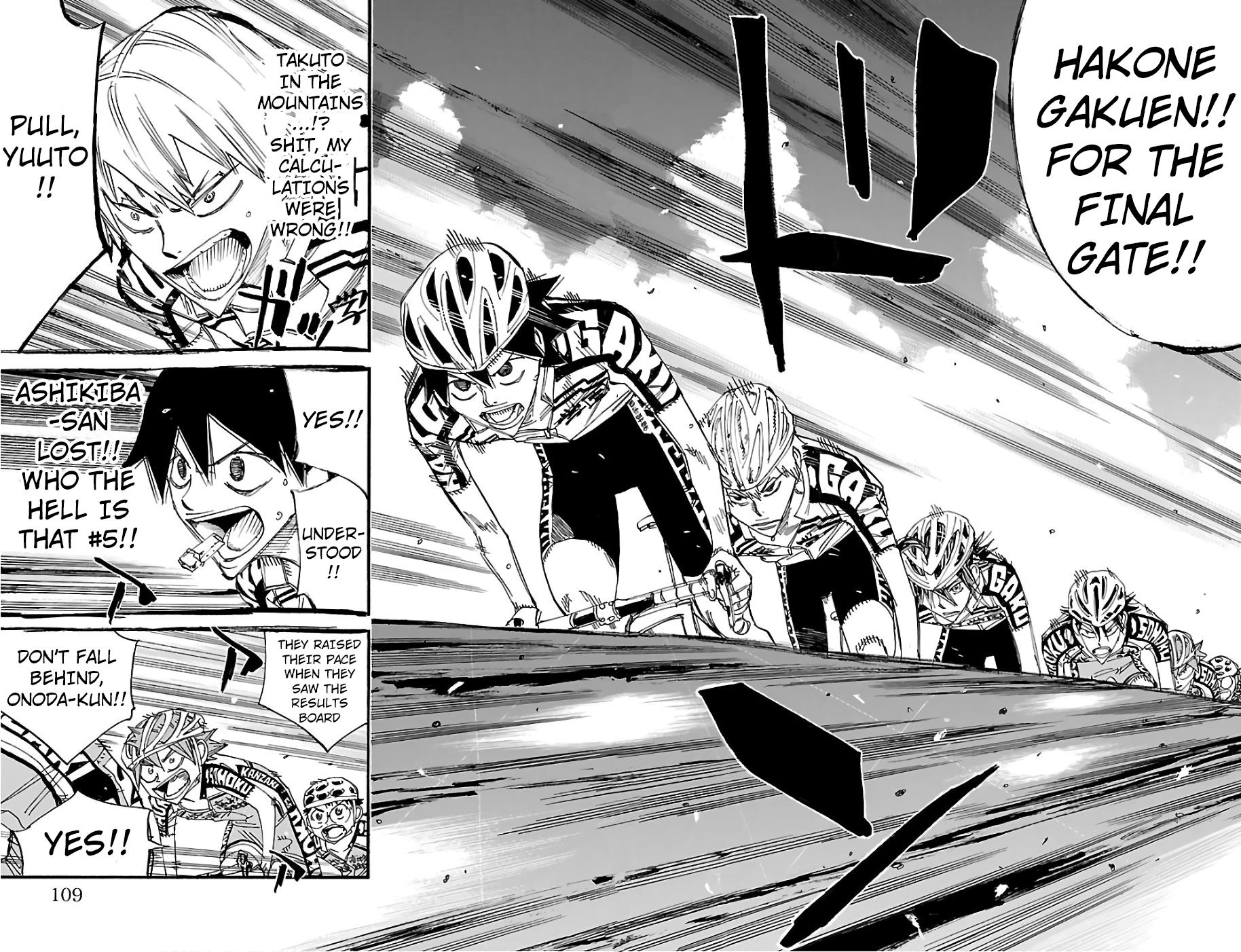 Yowamushi Pedal Chap 481 - Next Chap 482