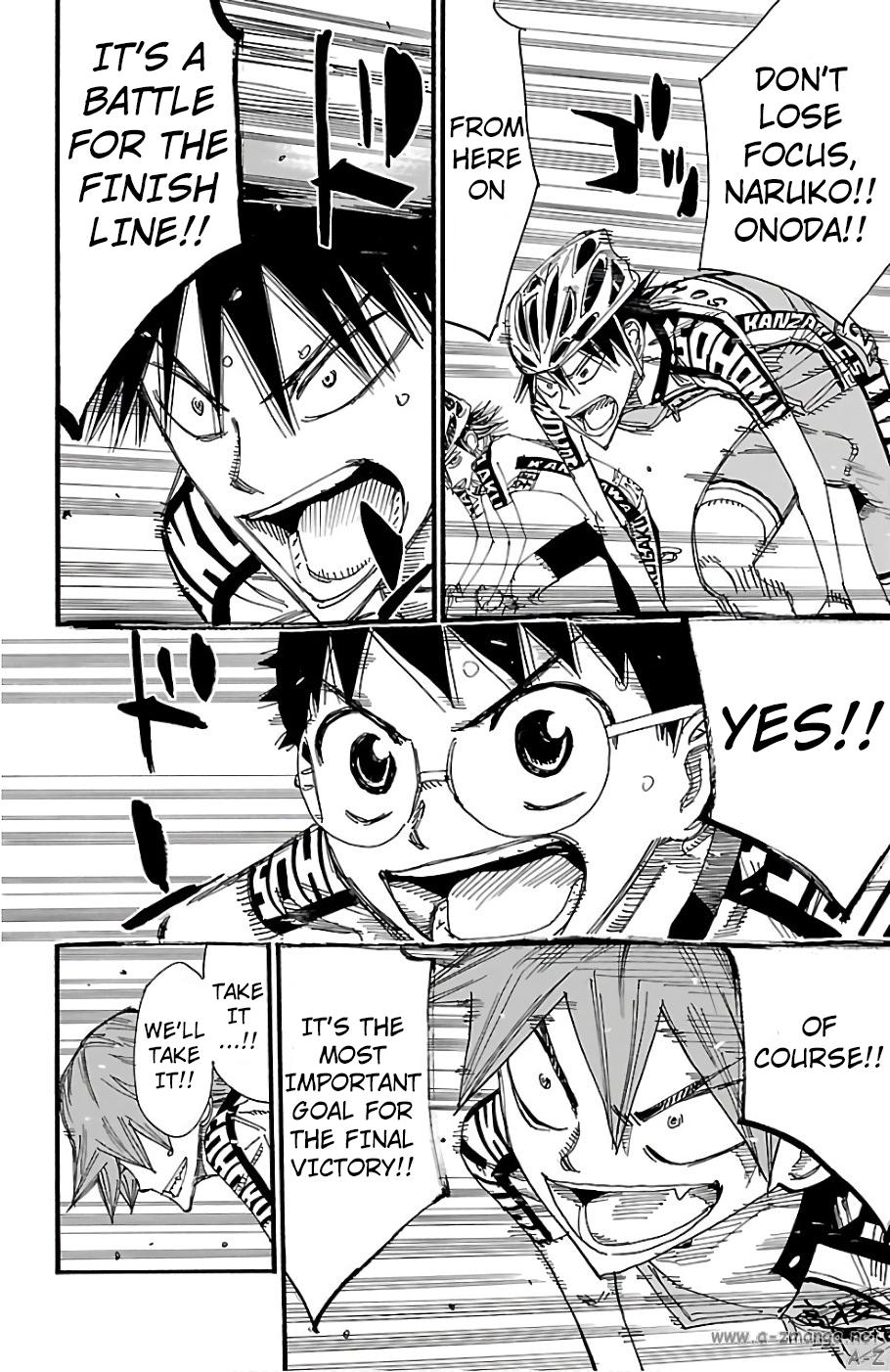 Yowamushi Pedal Chap 481 - Next Chap 482