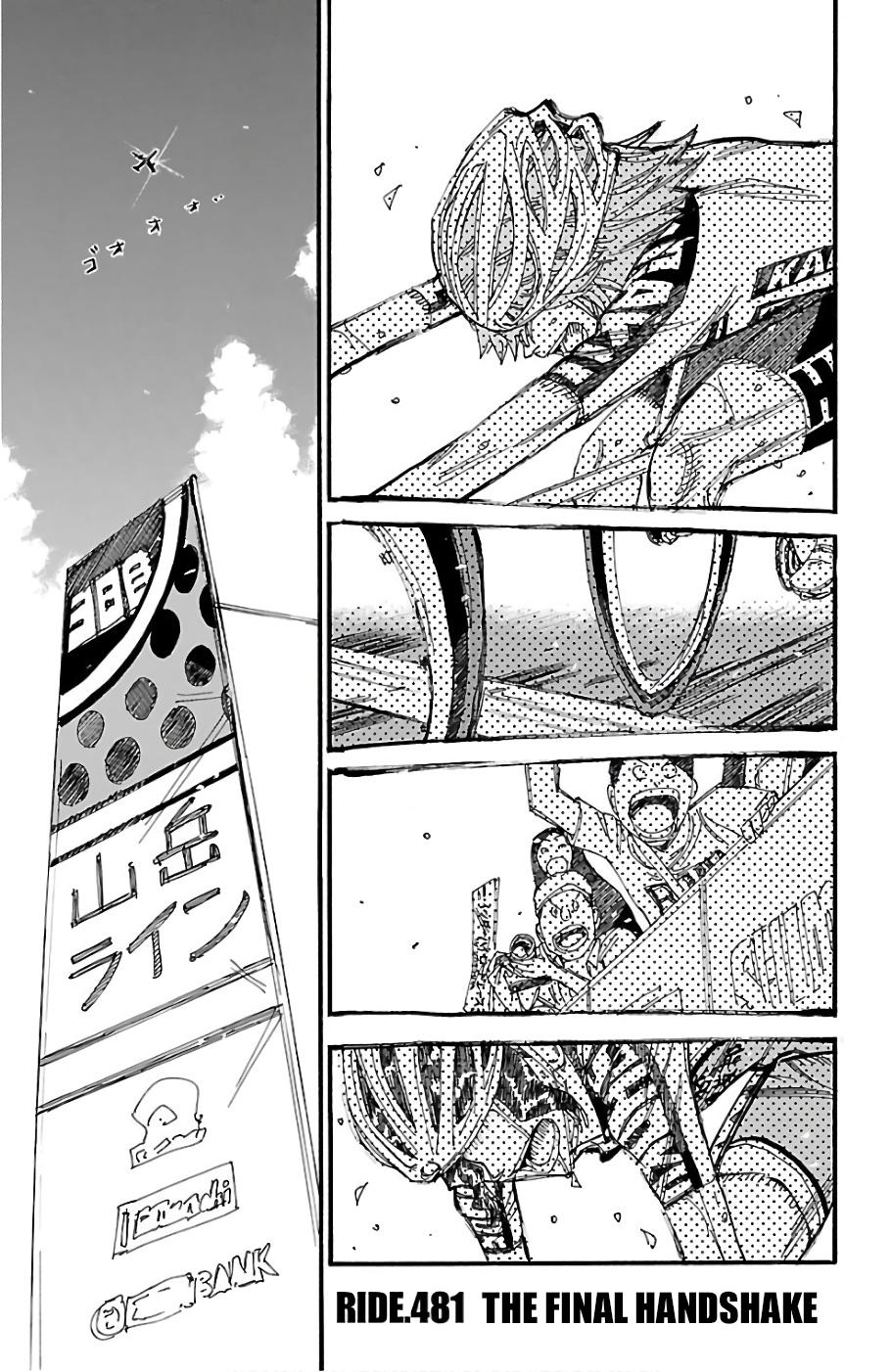 Yowamushi Pedal Chap 481 - Next Chap 482