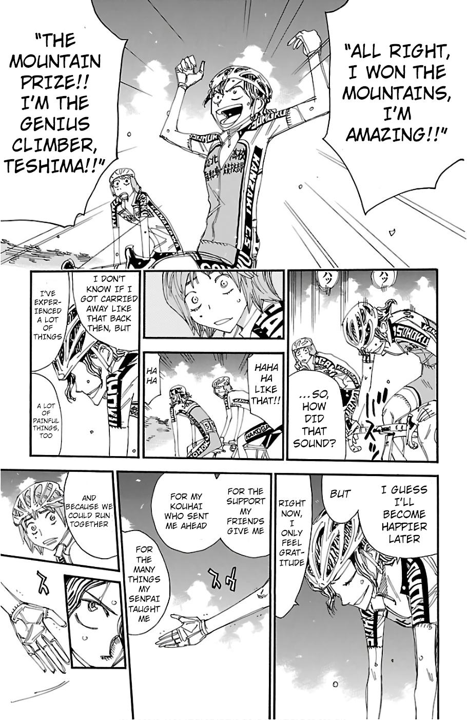 Yowamushi Pedal Chap 481 - Next Chap 482
