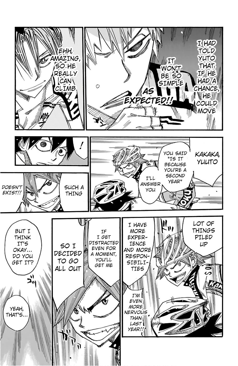 Yowamushi Pedal Chap 482 - Next Chap 483