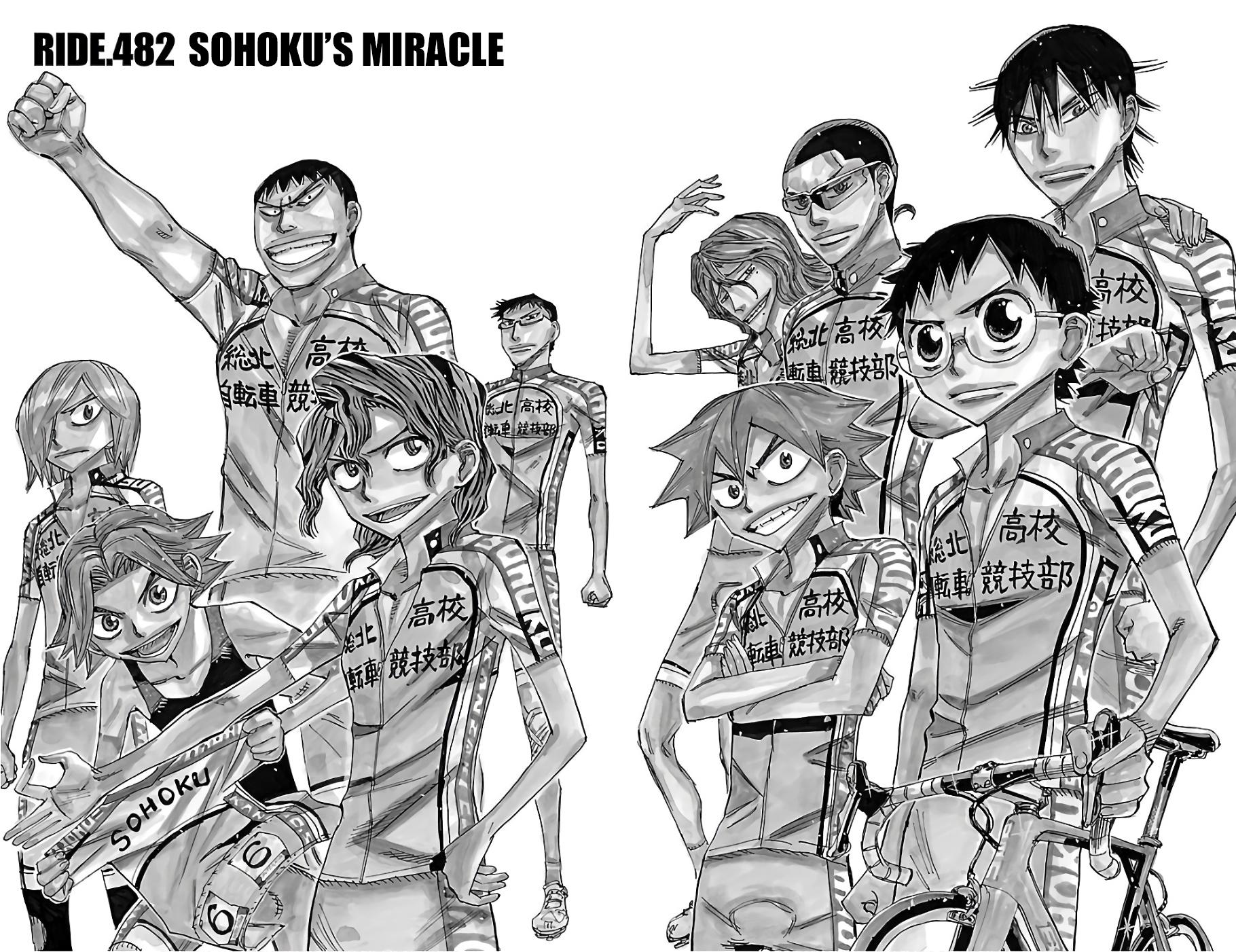 Yowamushi Pedal Chap 482 - Next Chap 483