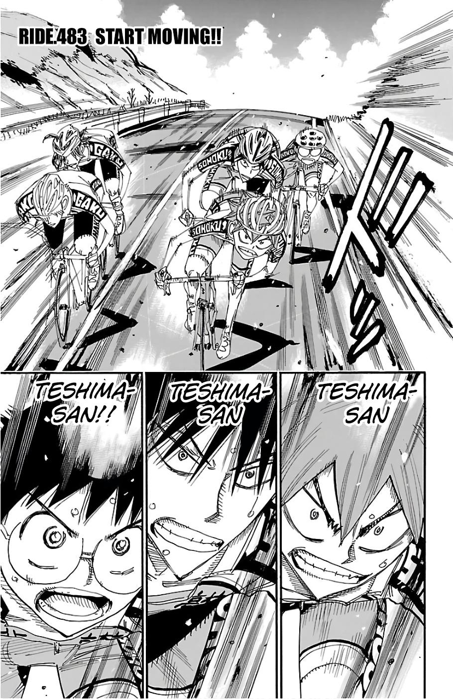 Yowamushi Pedal Chap 483 - Next Chap 484