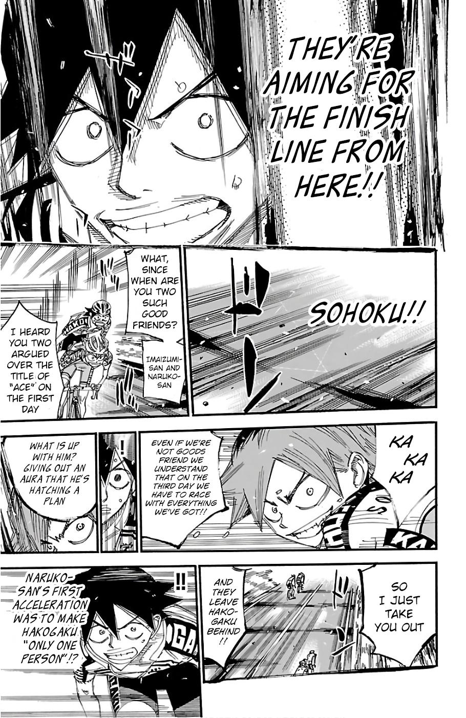 Yowamushi Pedal Chap 483 - Next Chap 484