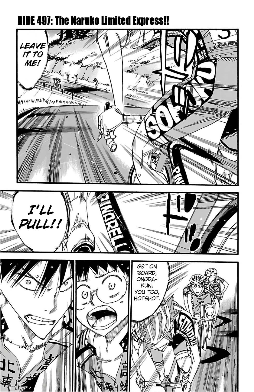 Yowamushi Pedal Chap 497 - Next Chap 498