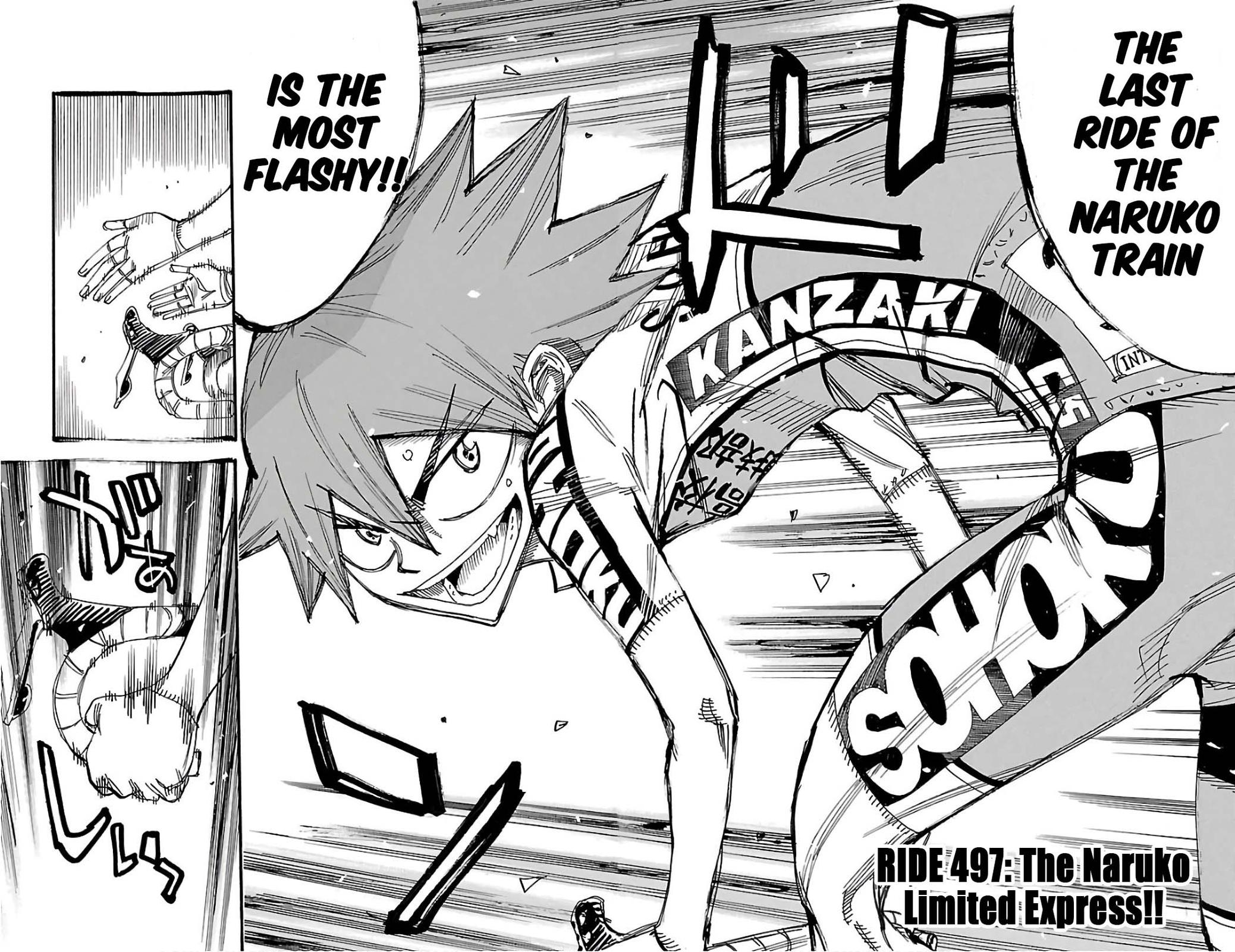 Yowamushi Pedal Chap 497 - Next Chap 498