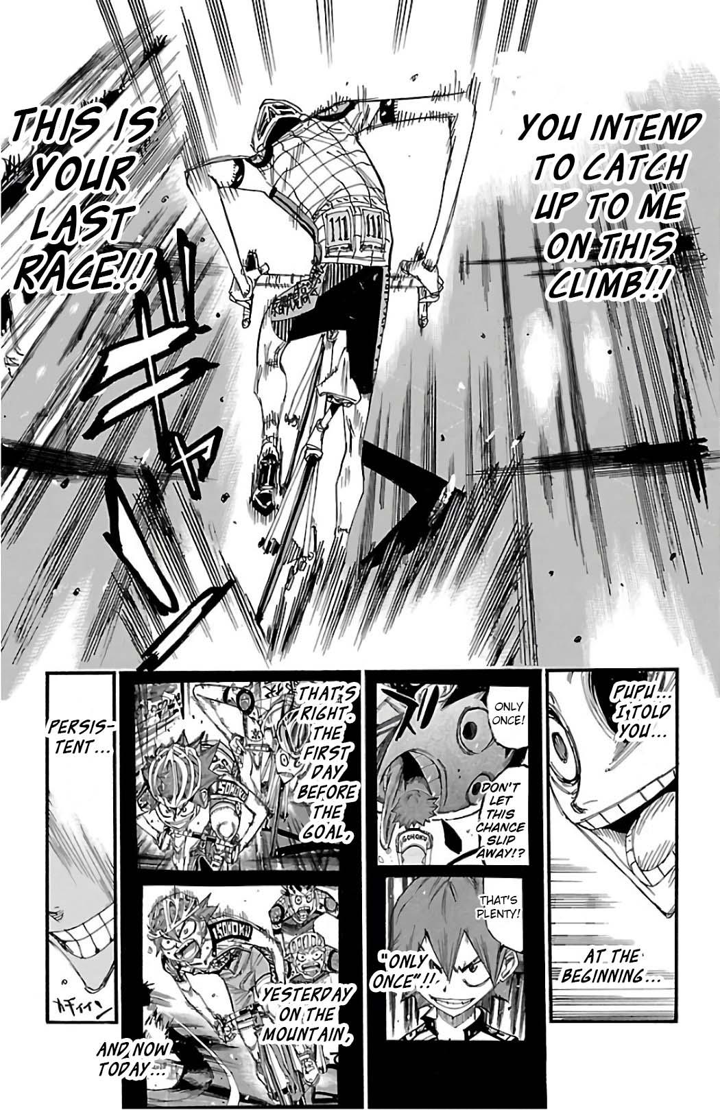 Yowamushi Pedal Chap 497 - Next Chap 498