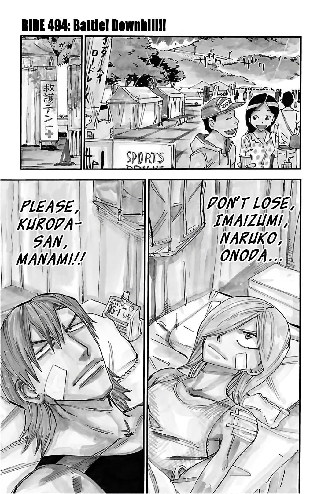Yowamushi Pedal Chap 494 - Next Chap 495