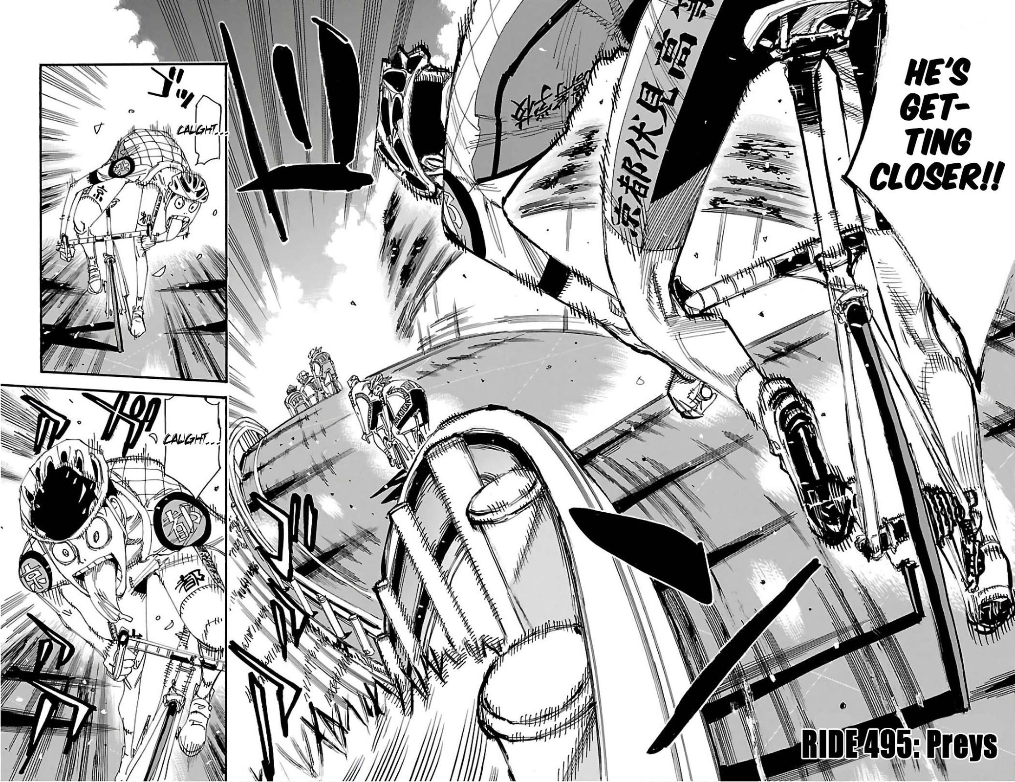 Yowamushi Pedal Chap 495 - Next Chap 496