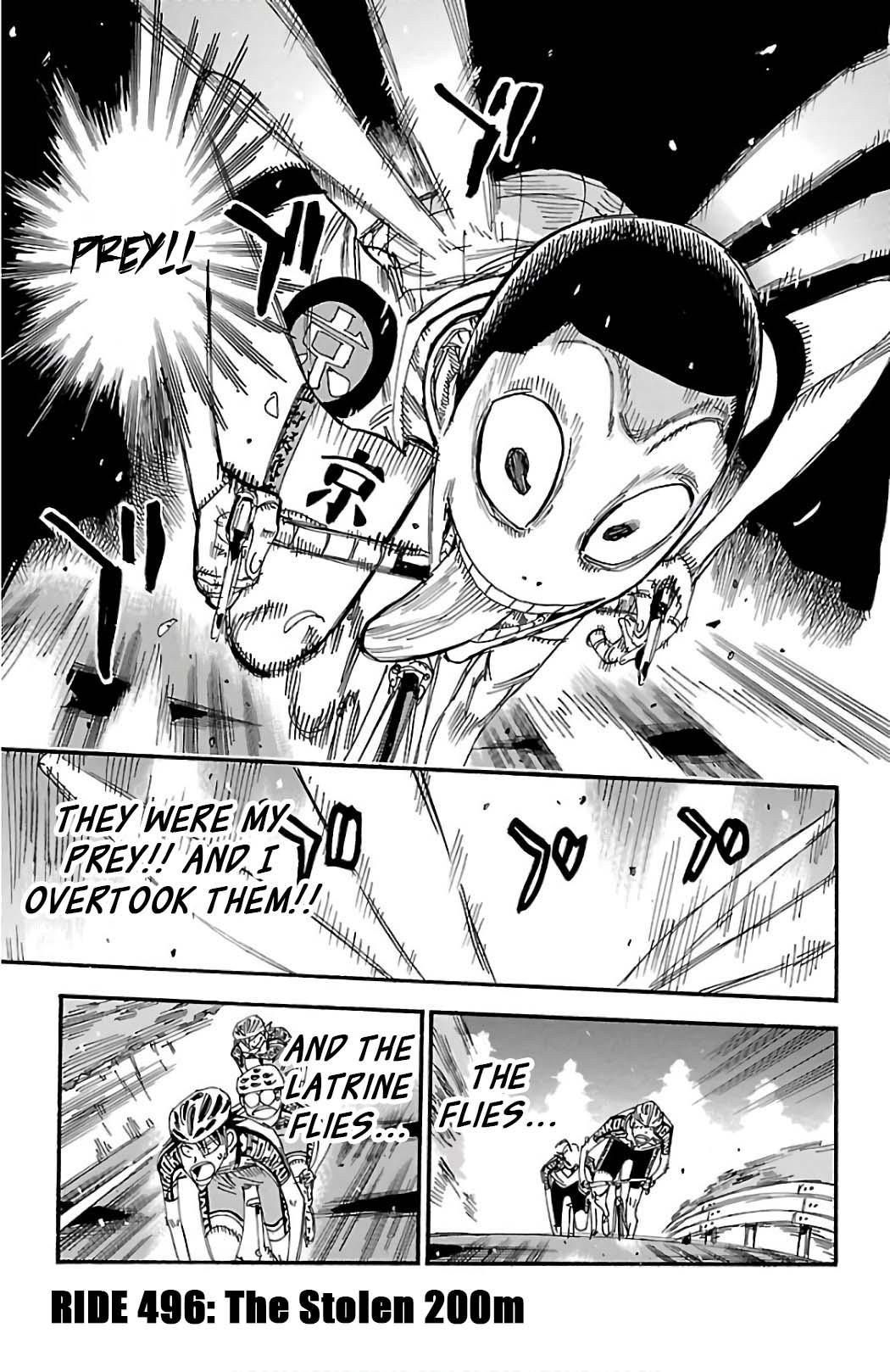 Yowamushi Pedal Chap 496 - Next Chap 497