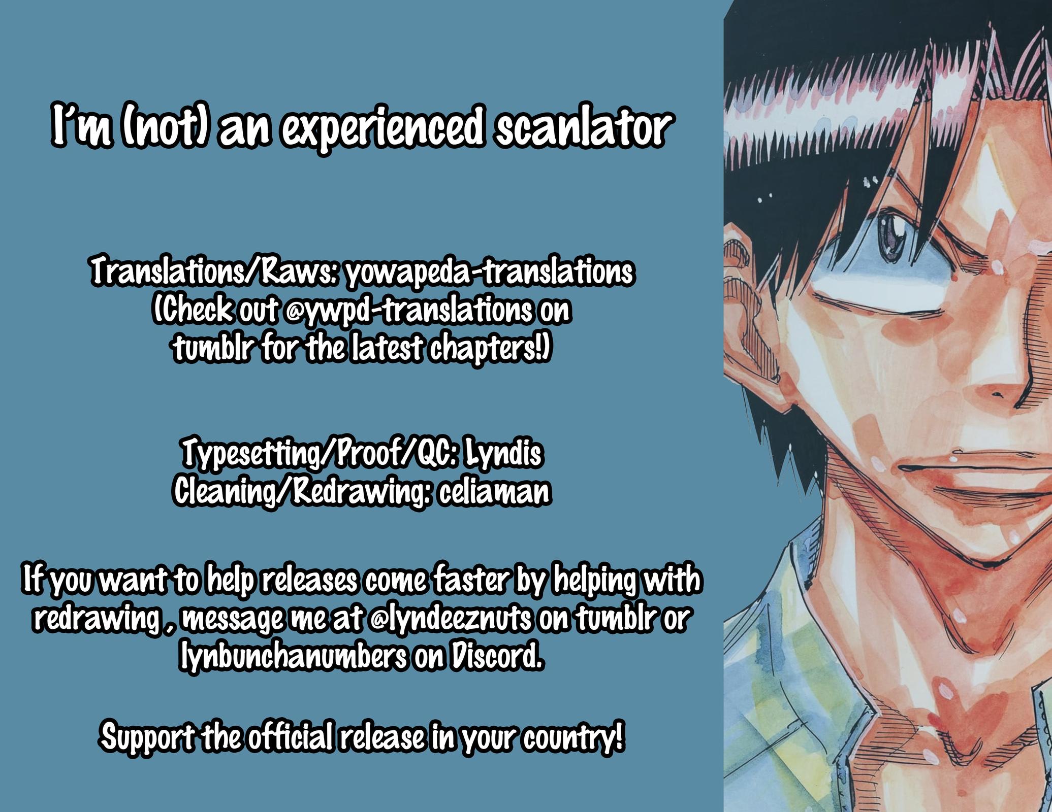 Yowamushi Pedal Chap 496 - Next Chap 497