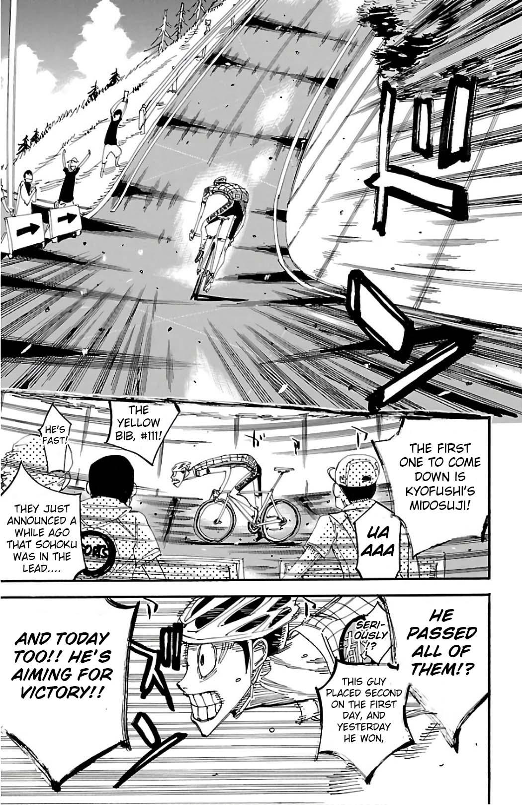 Yowamushi Pedal Chap 496 - Next Chap 497
