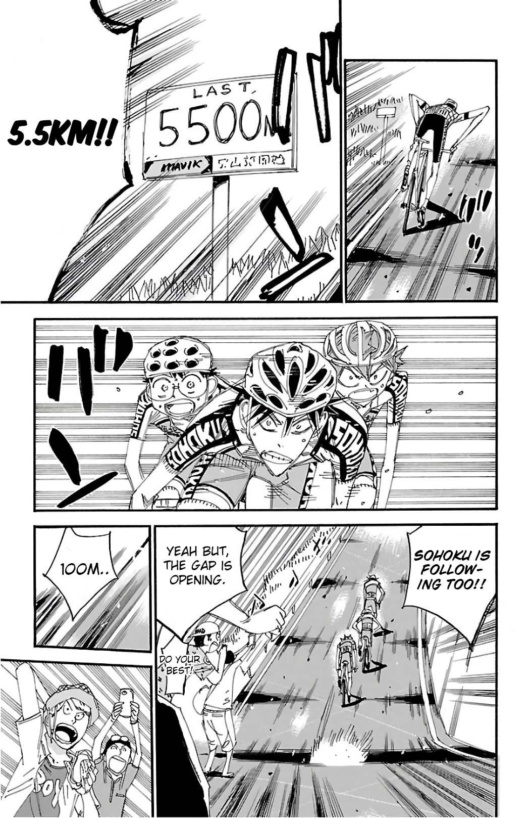 Yowamushi Pedal Chap 496 - Next Chap 497