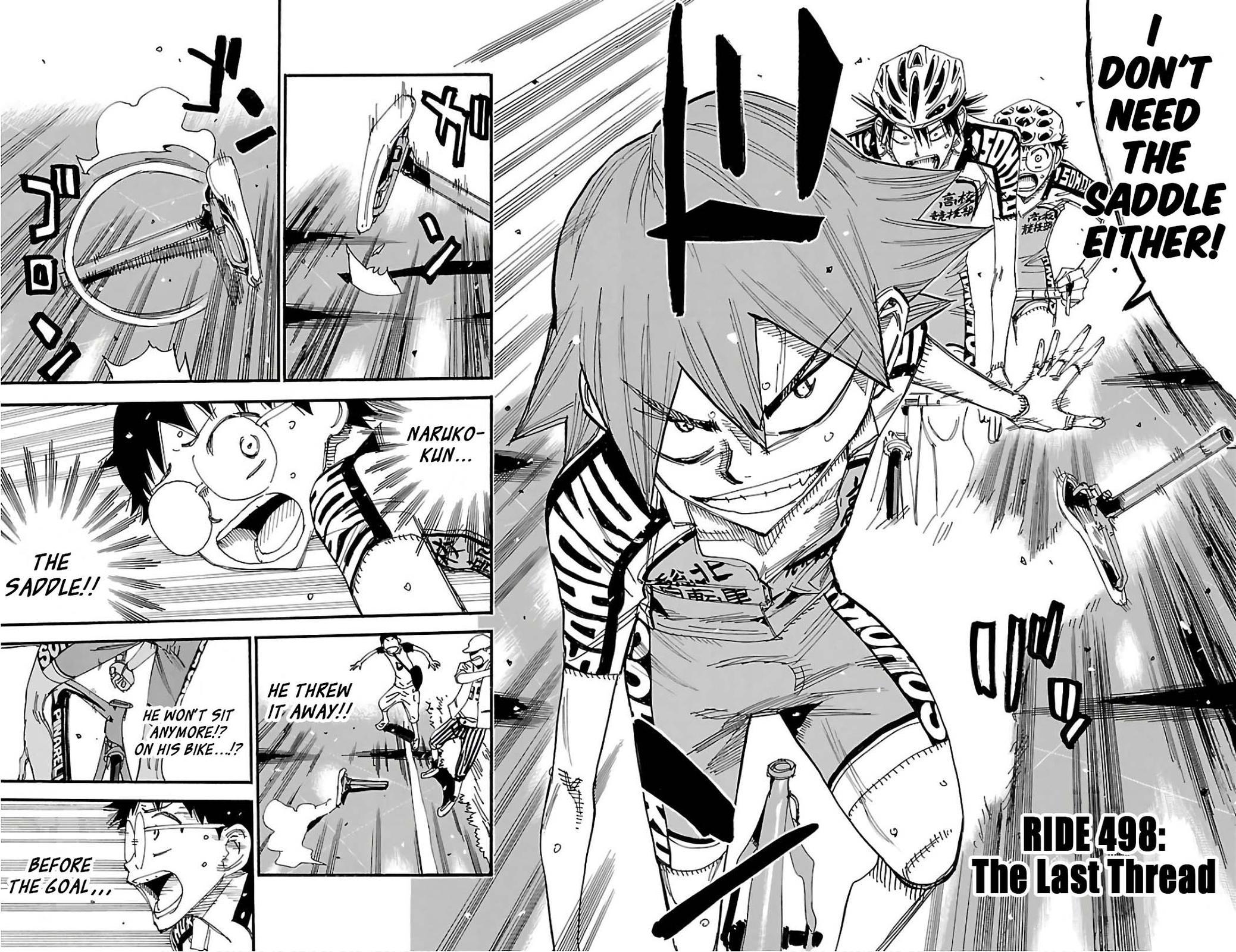 Yowamushi Pedal Chap 498 - Next Chap 499