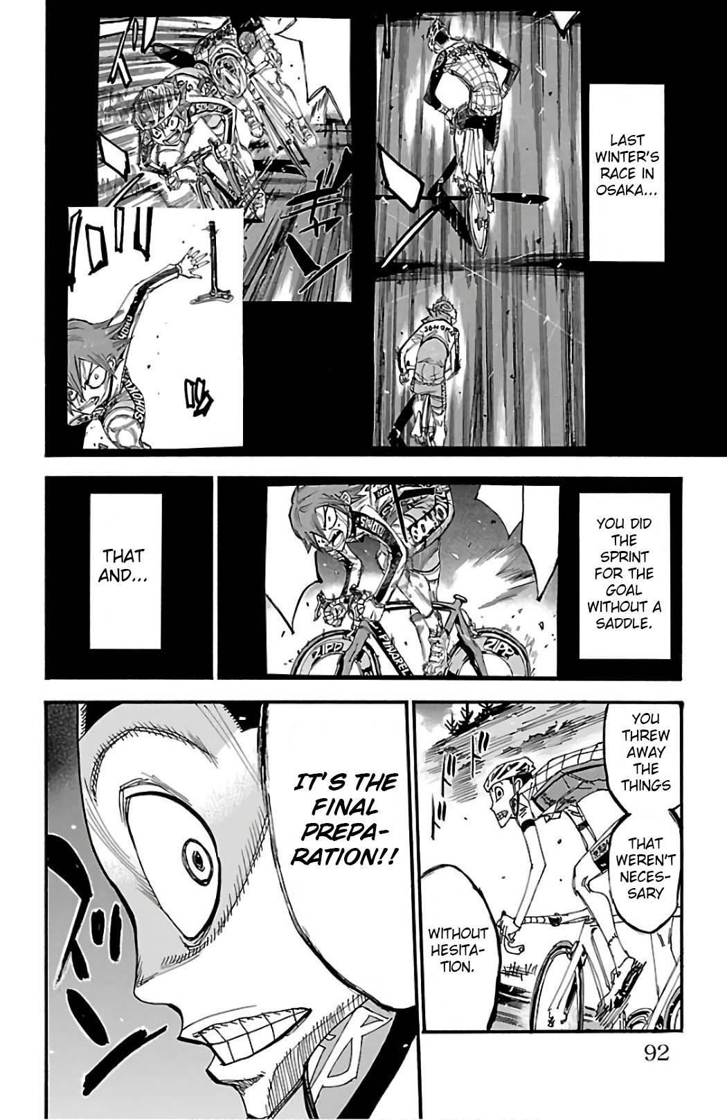 Yowamushi Pedal Chap 498 - Next Chap 499