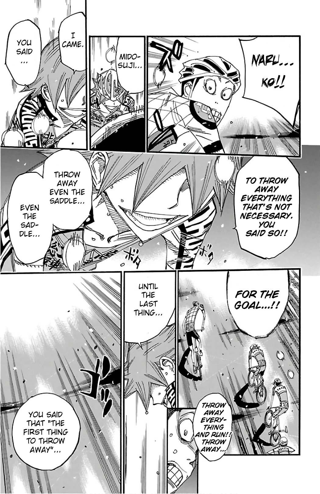 Yowamushi Pedal Chap 499 - Next Chap 500