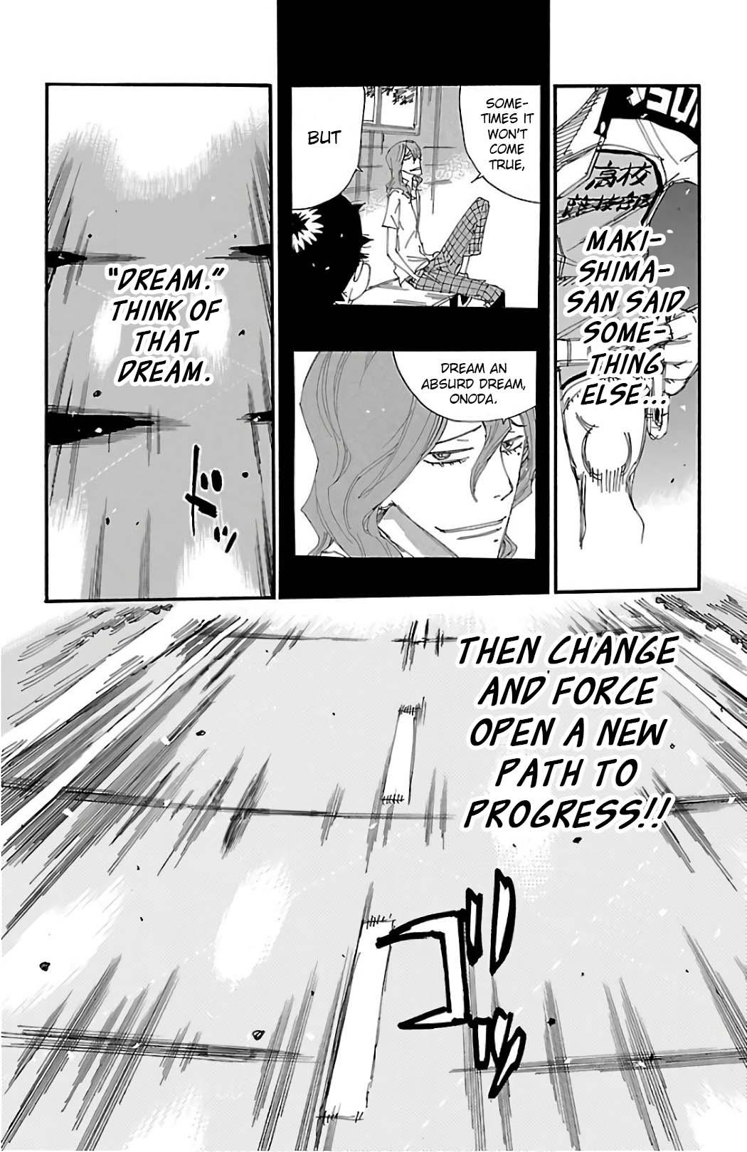 Yowamushi Pedal Chap 499 - Next Chap 500