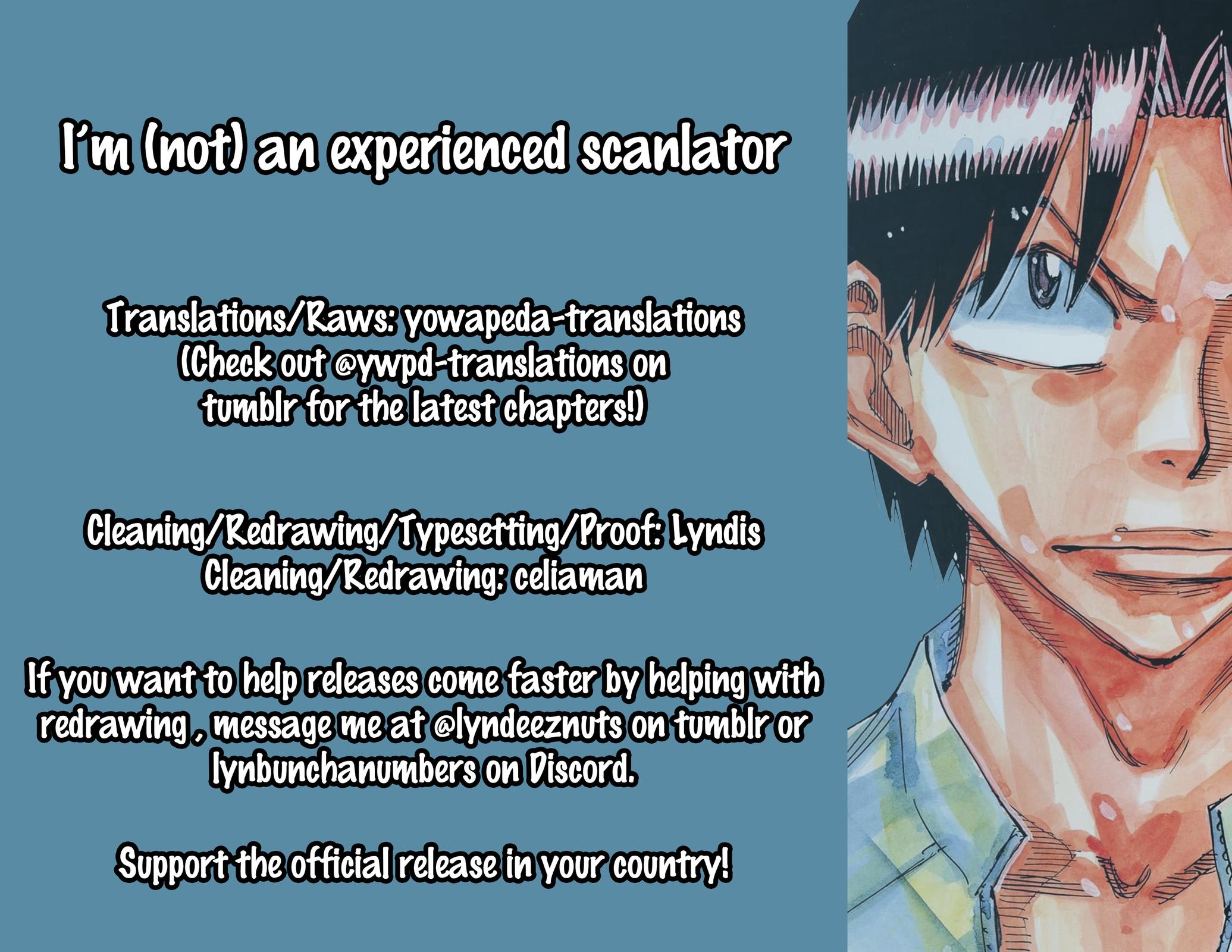 Yowamushi Pedal Chap 499 - Next Chap 500