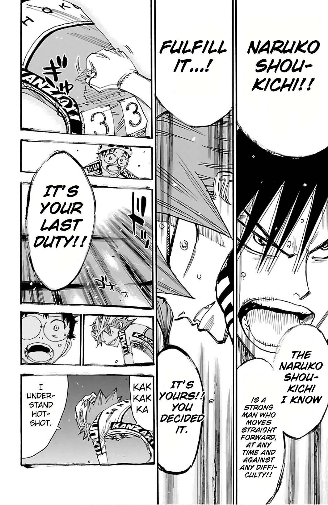 Yowamushi Pedal Chap 499 - Next Chap 500