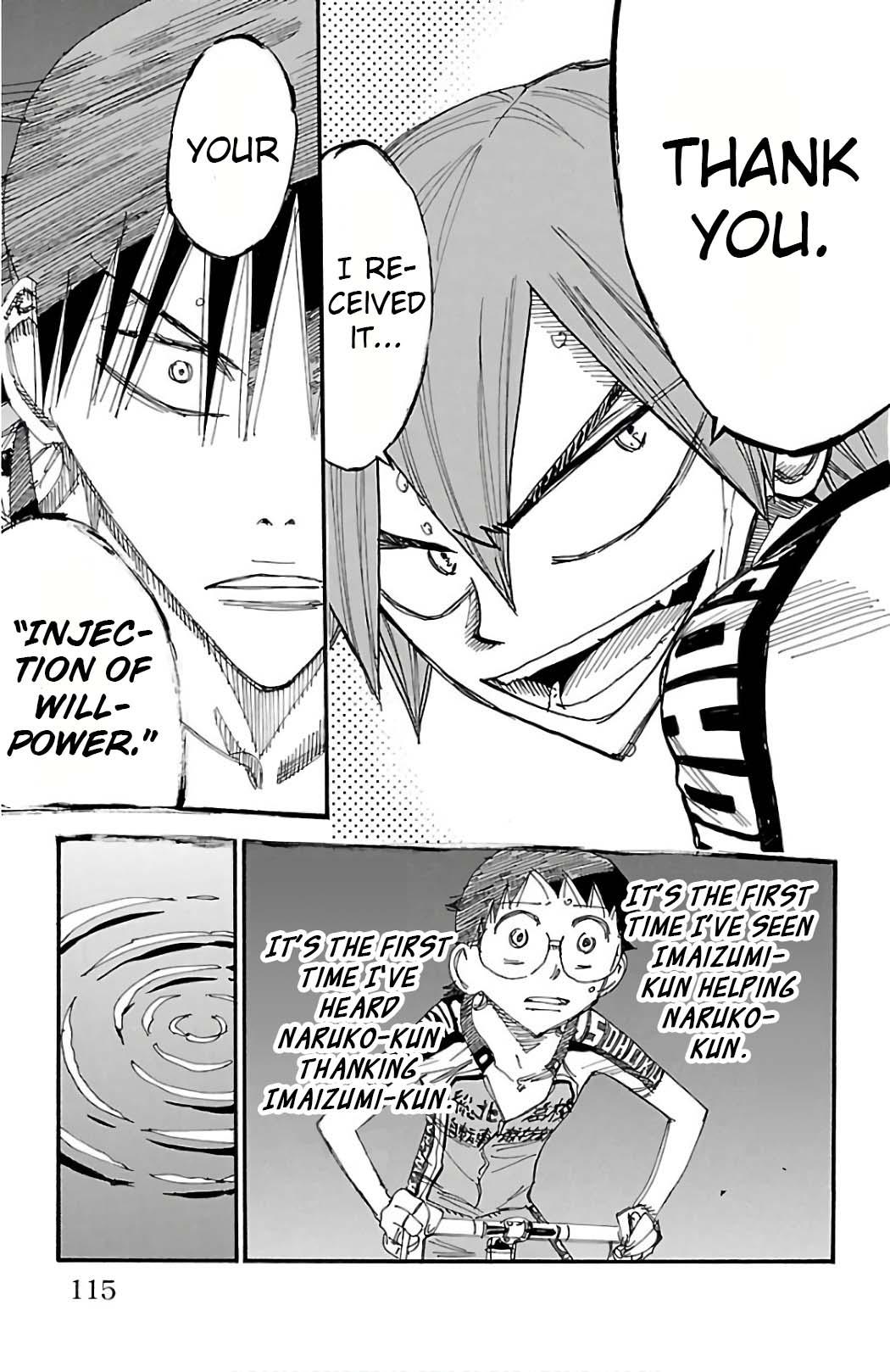 Yowamushi Pedal Chap 499 - Next Chap 500