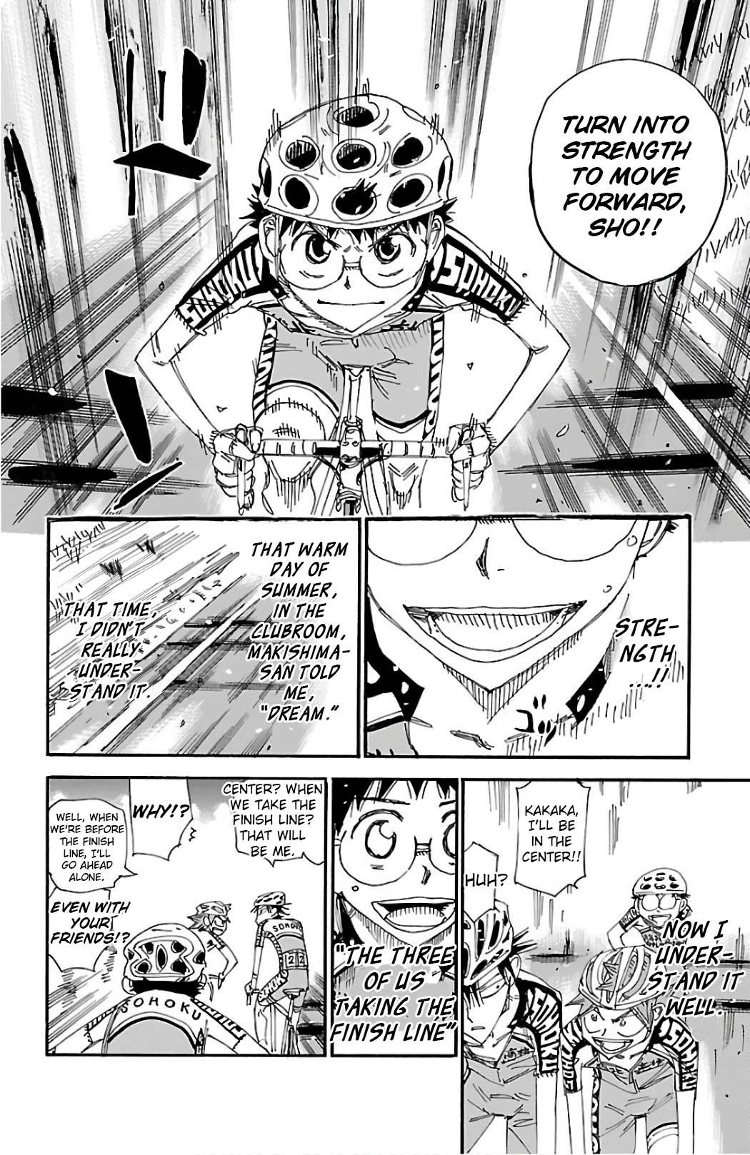 Yowamushi Pedal Chap 492 - Next Chap 493
