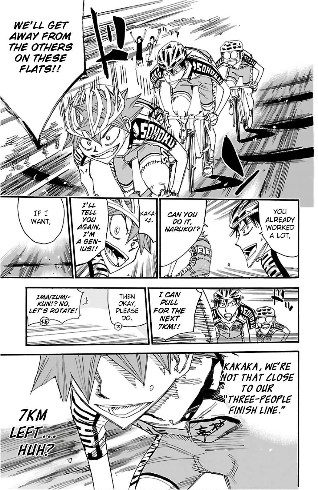 Yowamushi Pedal Chap 492 - Next Chap 493