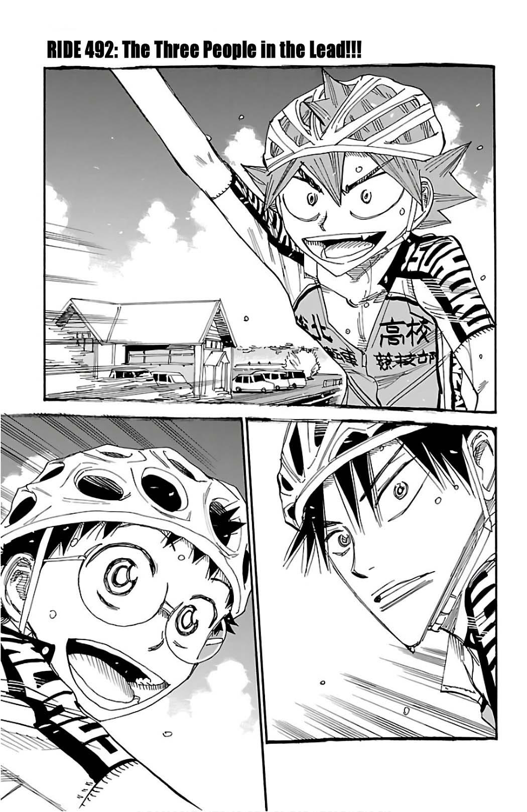 Yowamushi Pedal Chap 492 - Next Chap 493