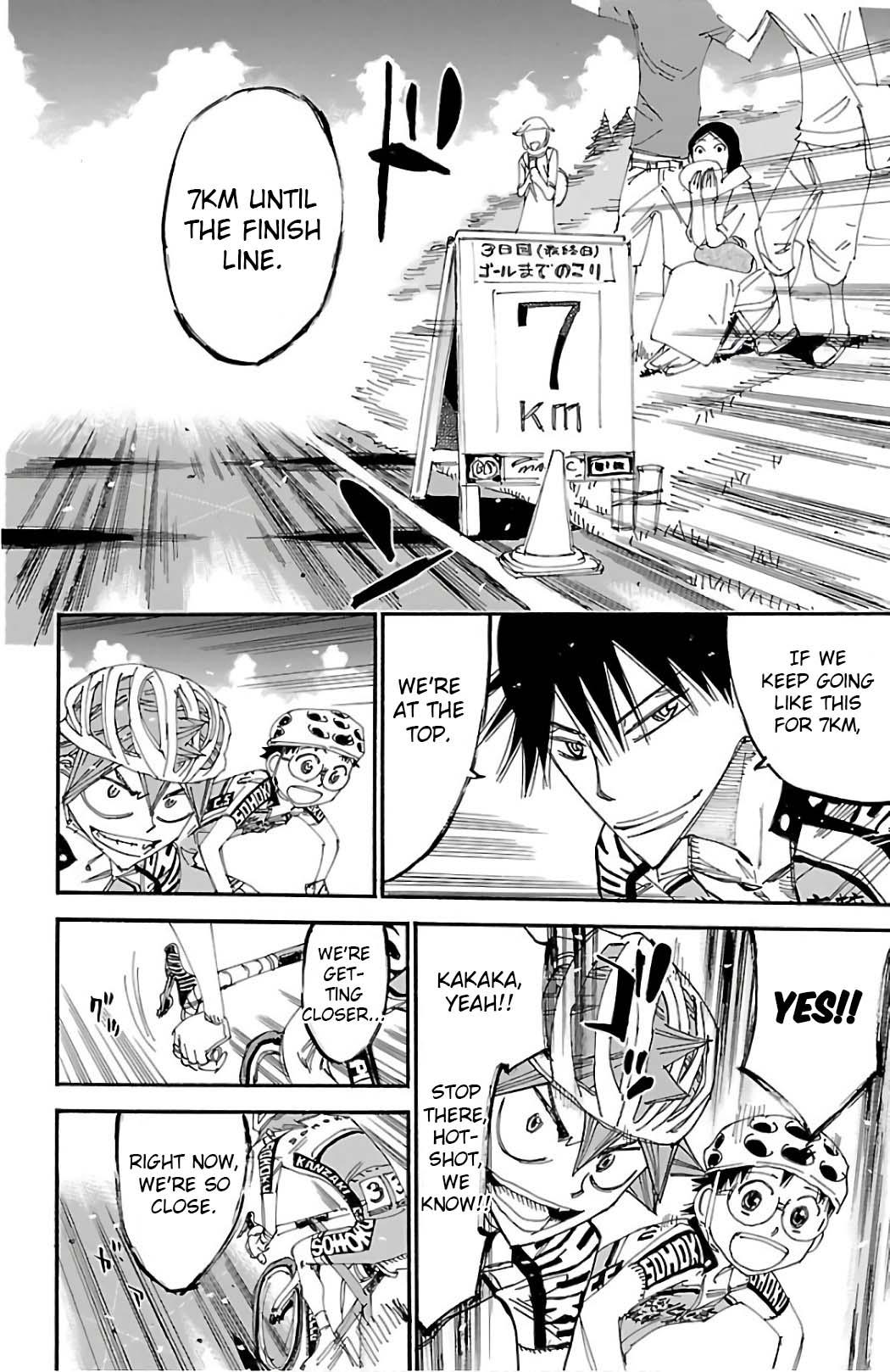 Yowamushi Pedal Chap 492 - Next Chap 493