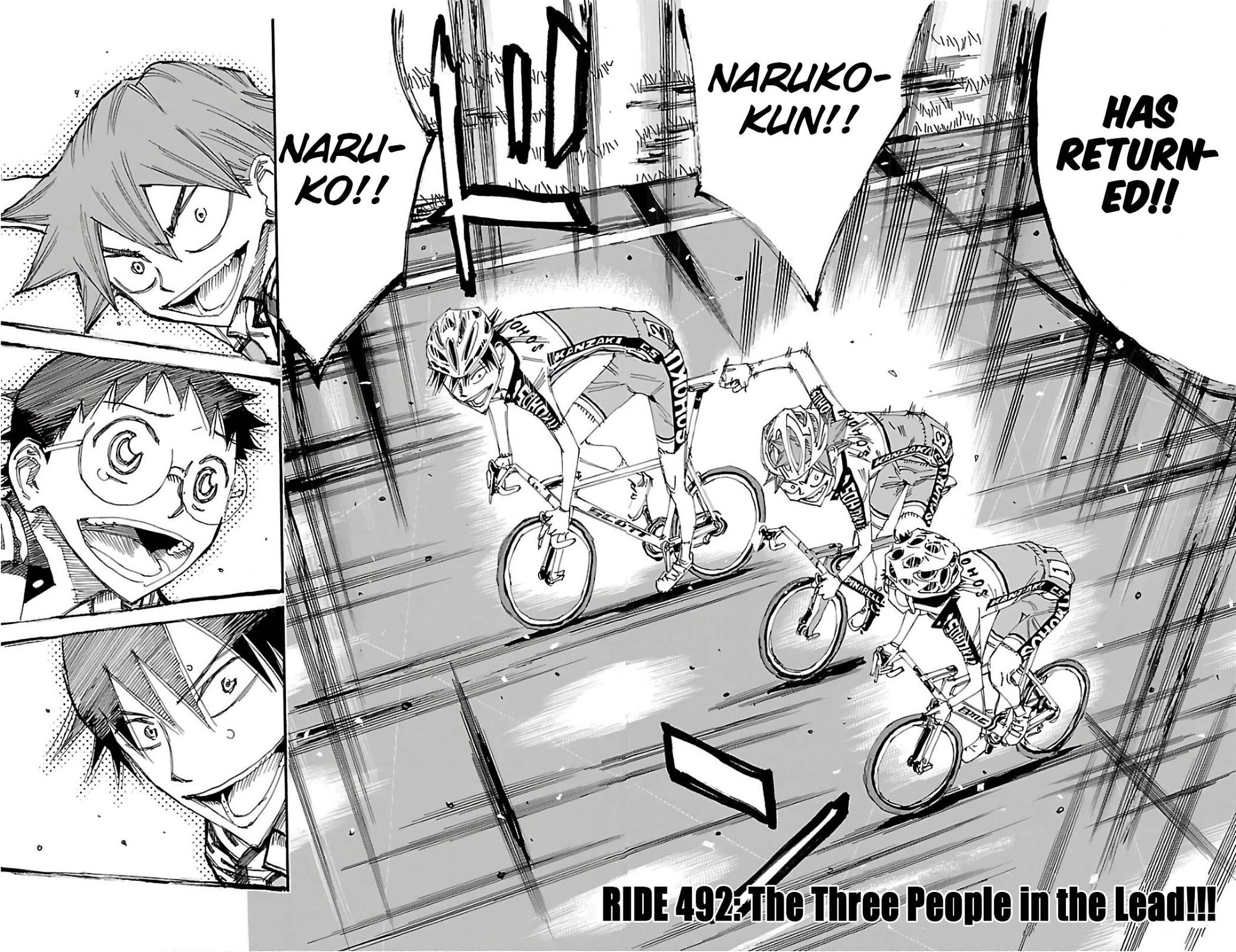 Yowamushi Pedal Chap 492 - Next Chap 493