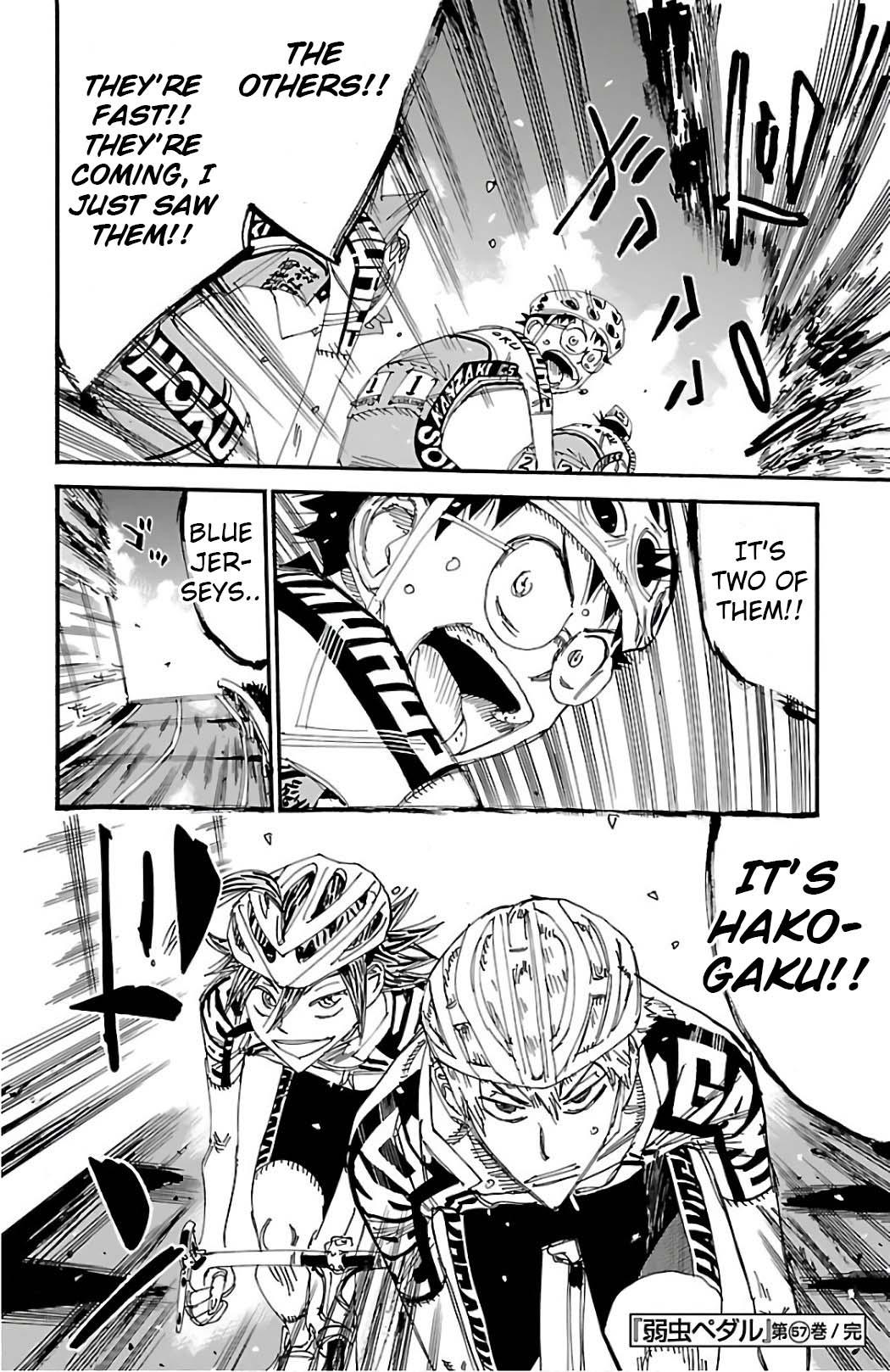 Yowamushi Pedal Chap 493 - Next Chap 494