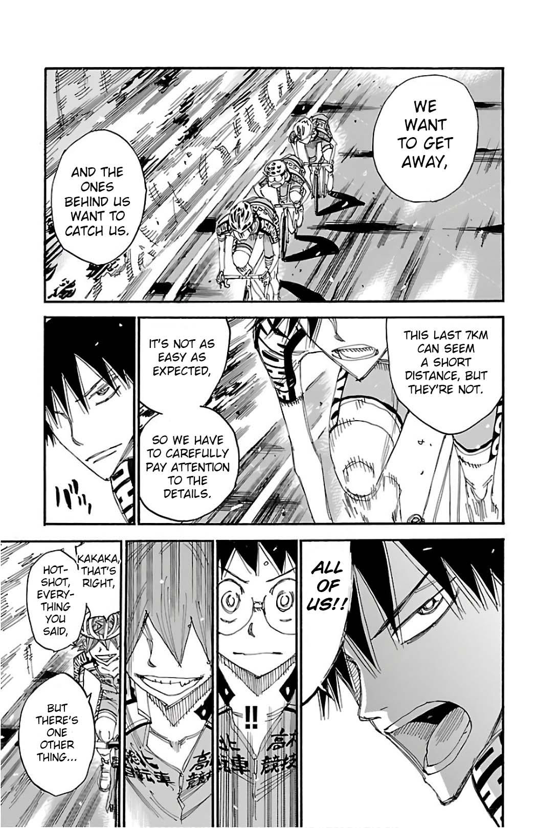 Yowamushi Pedal Chap 493 - Next Chap 494