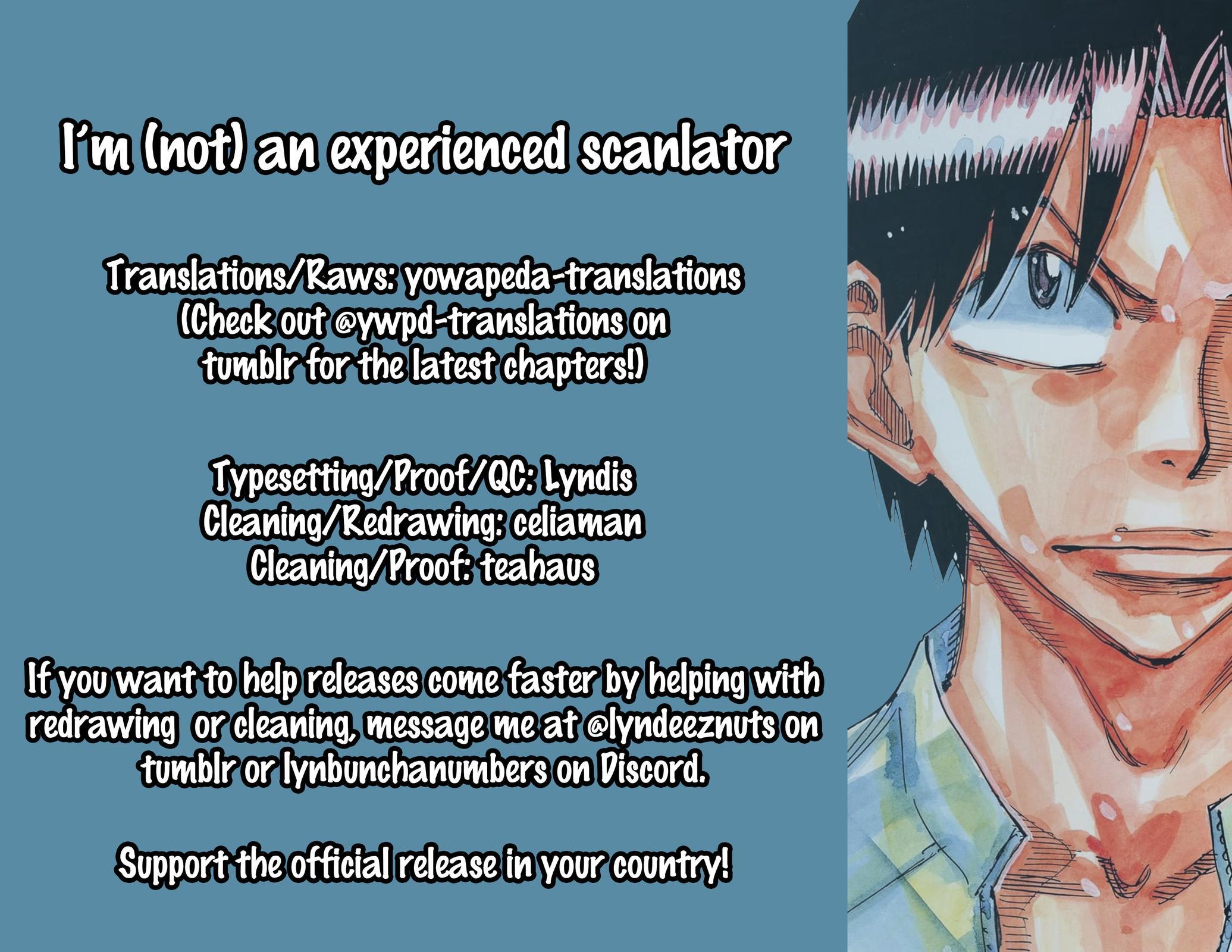 Yowamushi Pedal Chap 507 - Next Chap 508