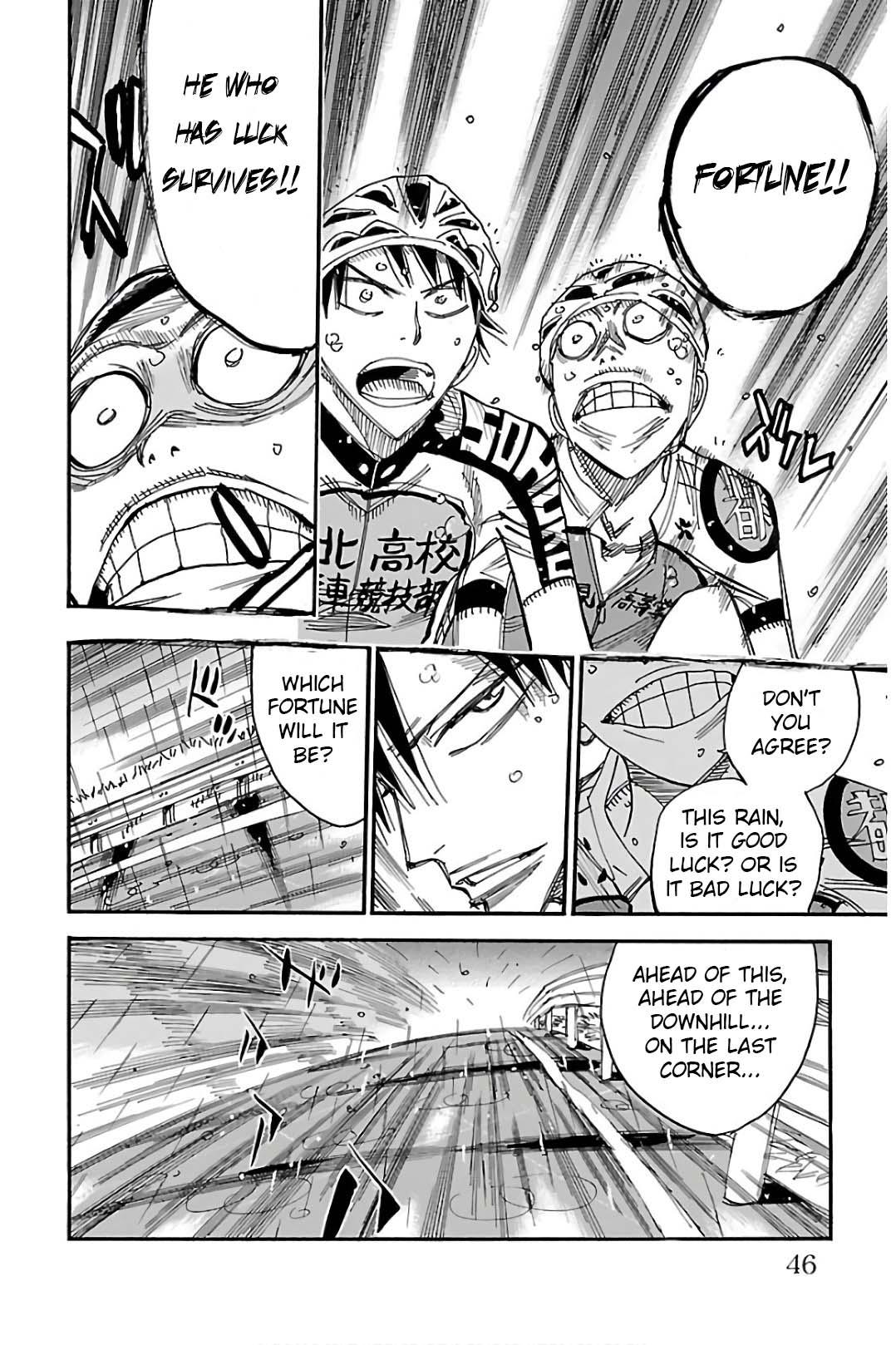 Yowamushi Pedal Chap 504 - Next Chap 505