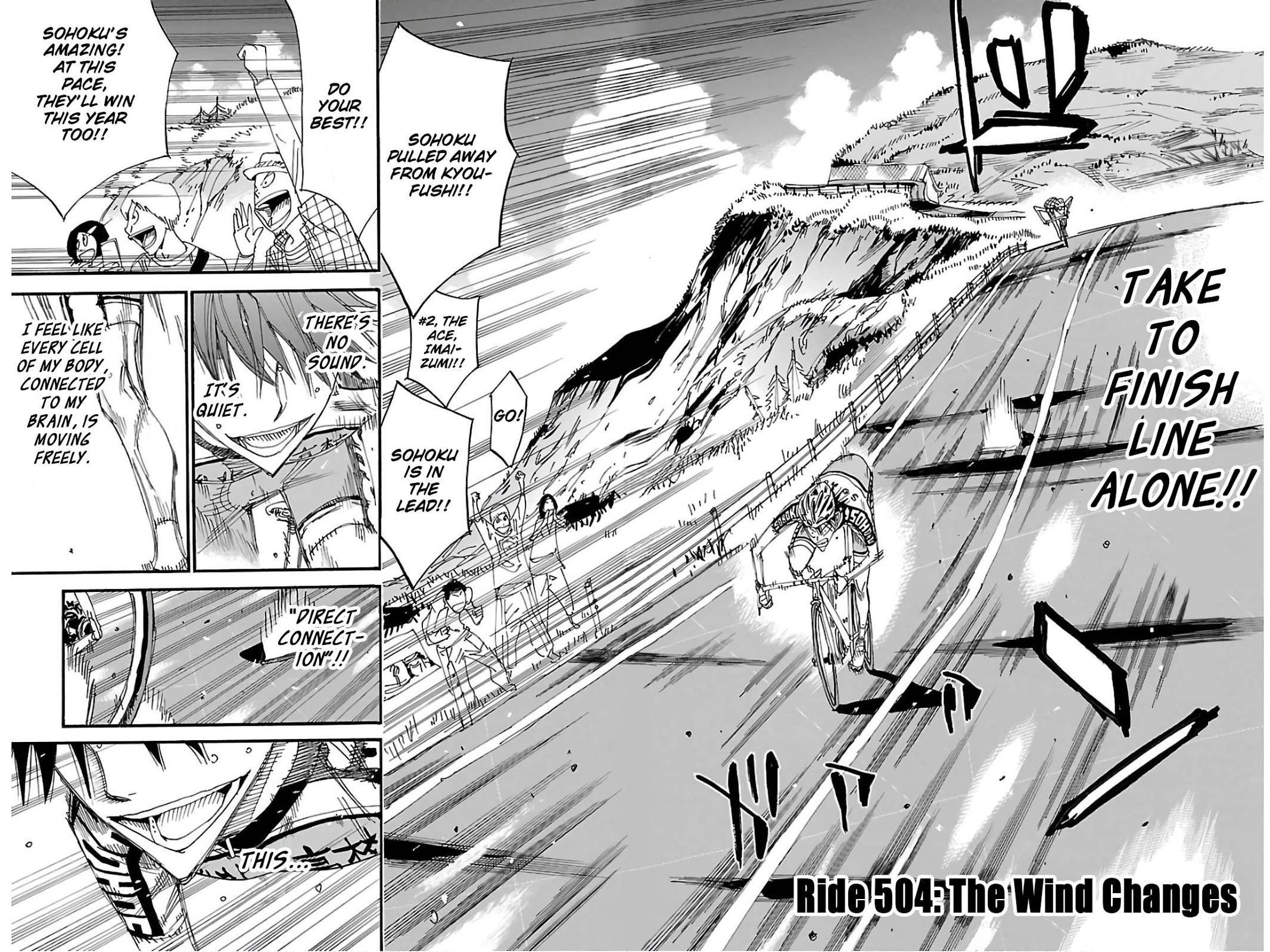Yowamushi Pedal Chap 504 - Next Chap 505