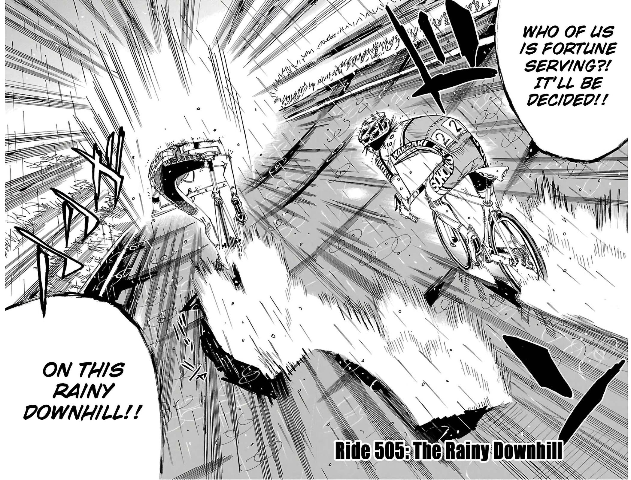 Yowamushi Pedal Chap 505 - Next Chap 506